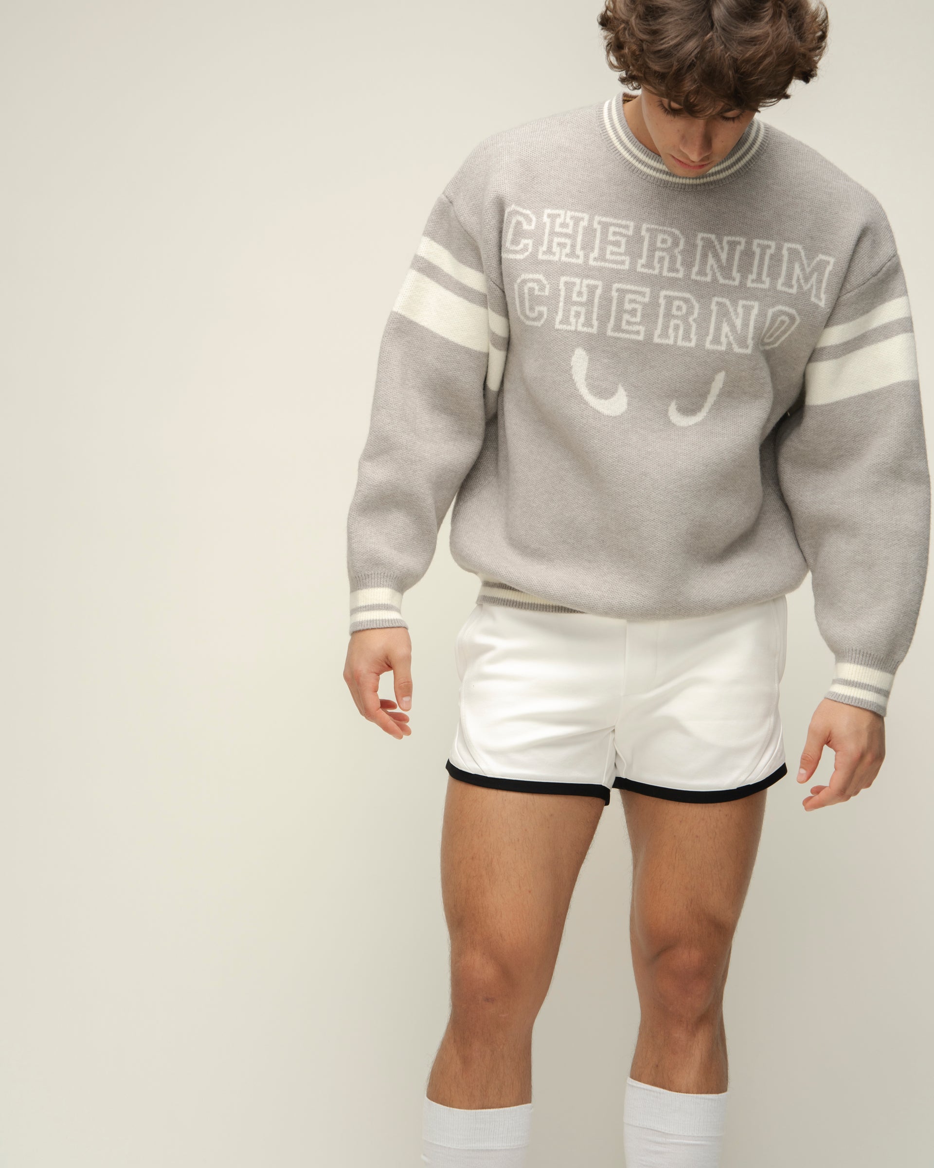 "Forward" Grey Sweater