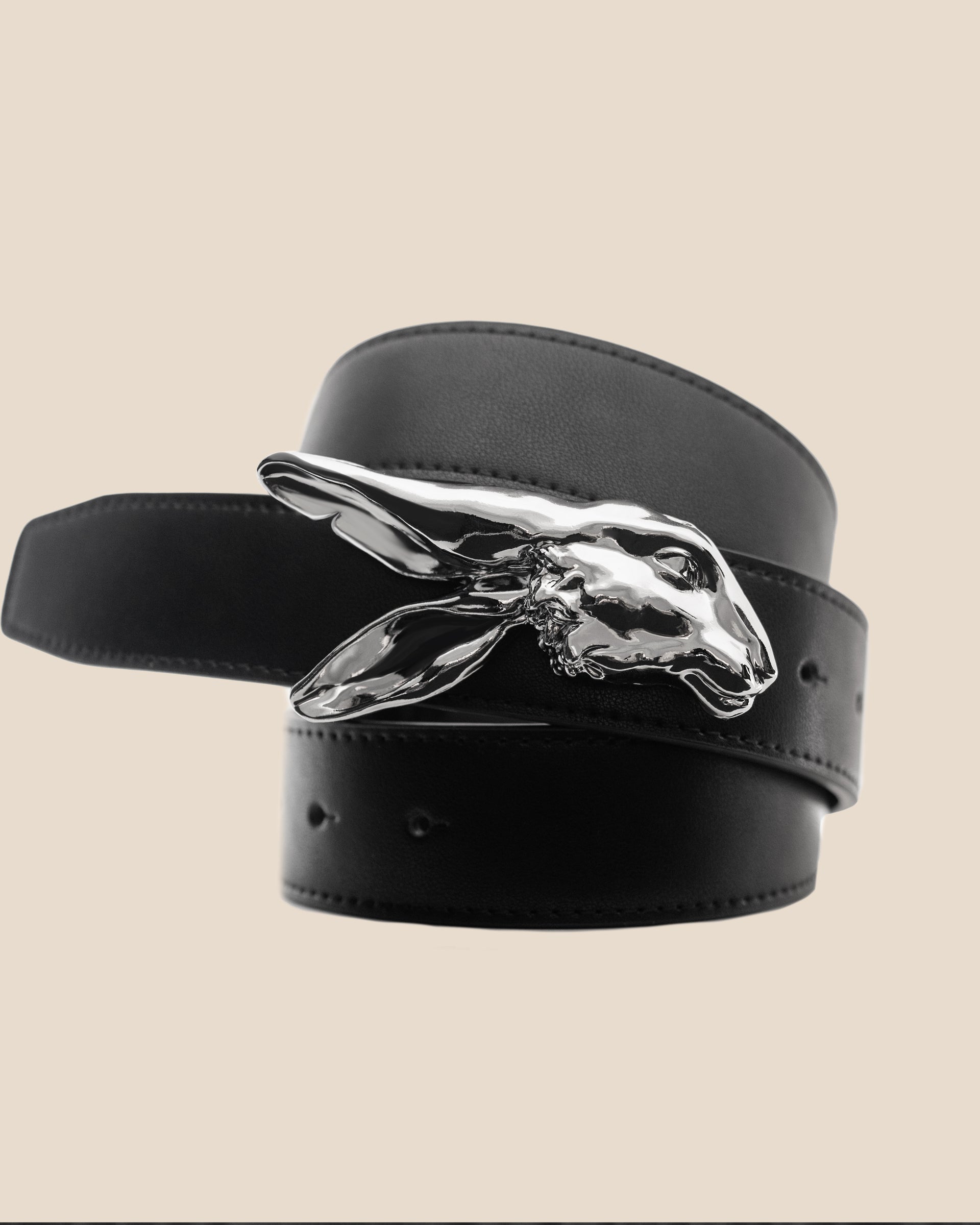 "Hare" Silver Belt