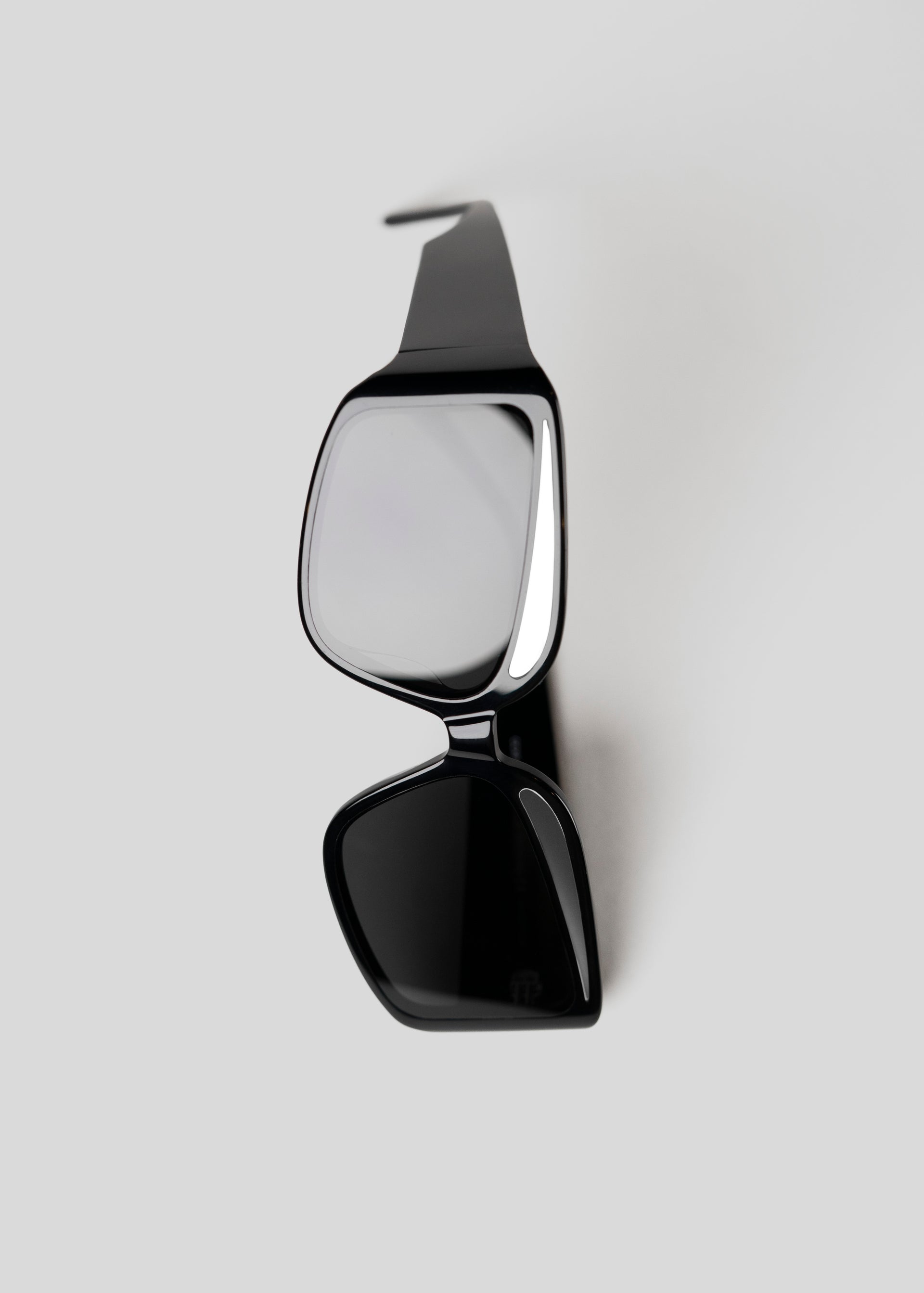 Fakoshima x ChernimCherno "Eyebrow" Sunglasses (Black–Silver)