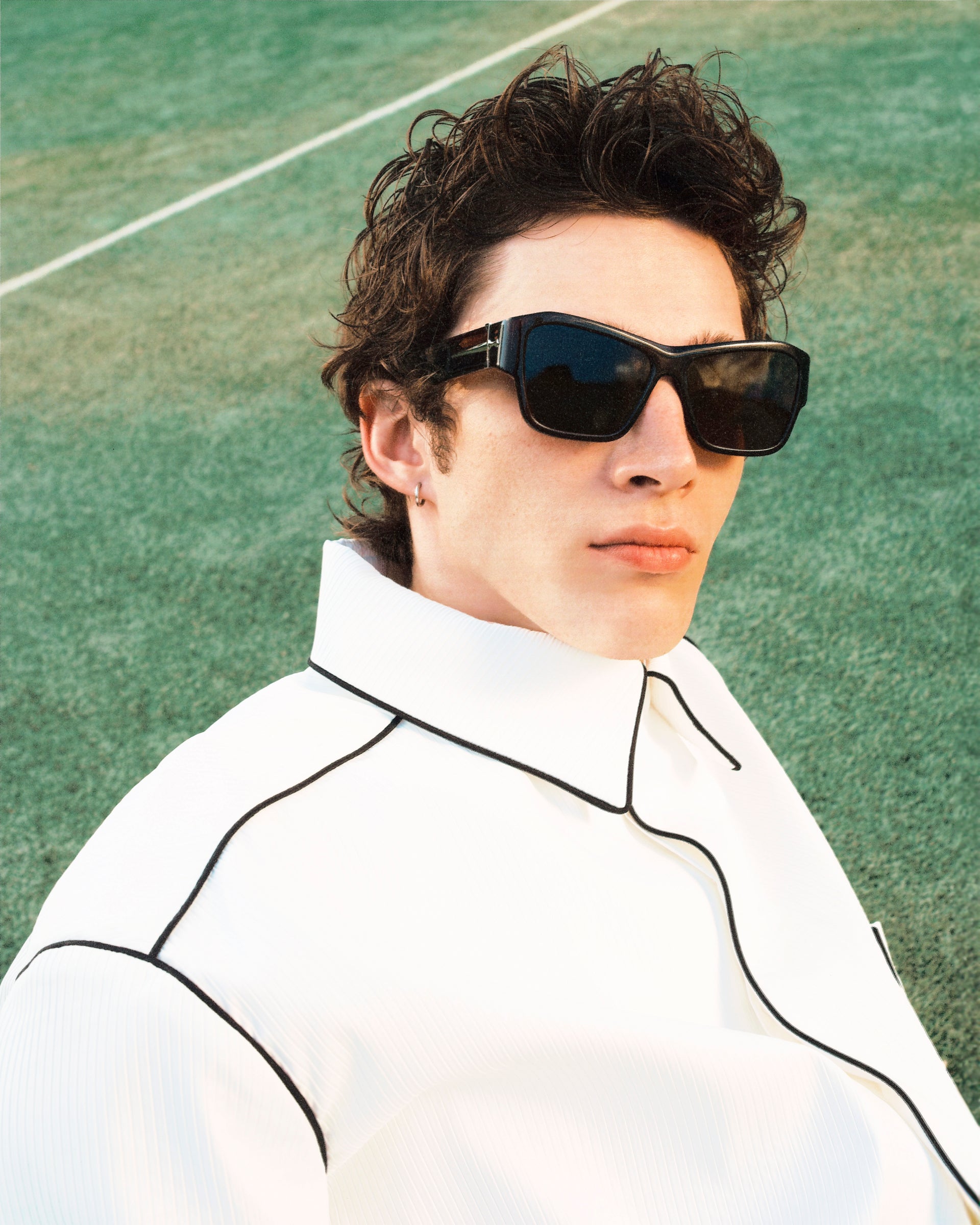"Matador" Sunglasses Fakoshima x ChernimCherno (Brown-Silver)