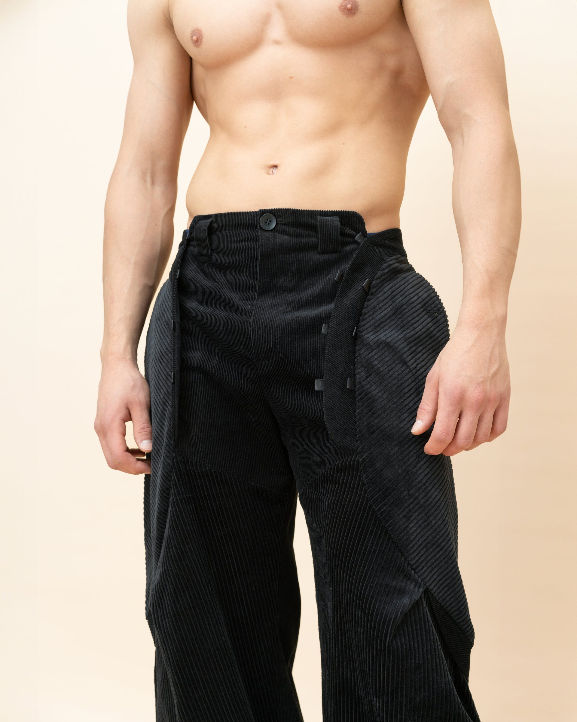 "Sneakers" Black Trousers