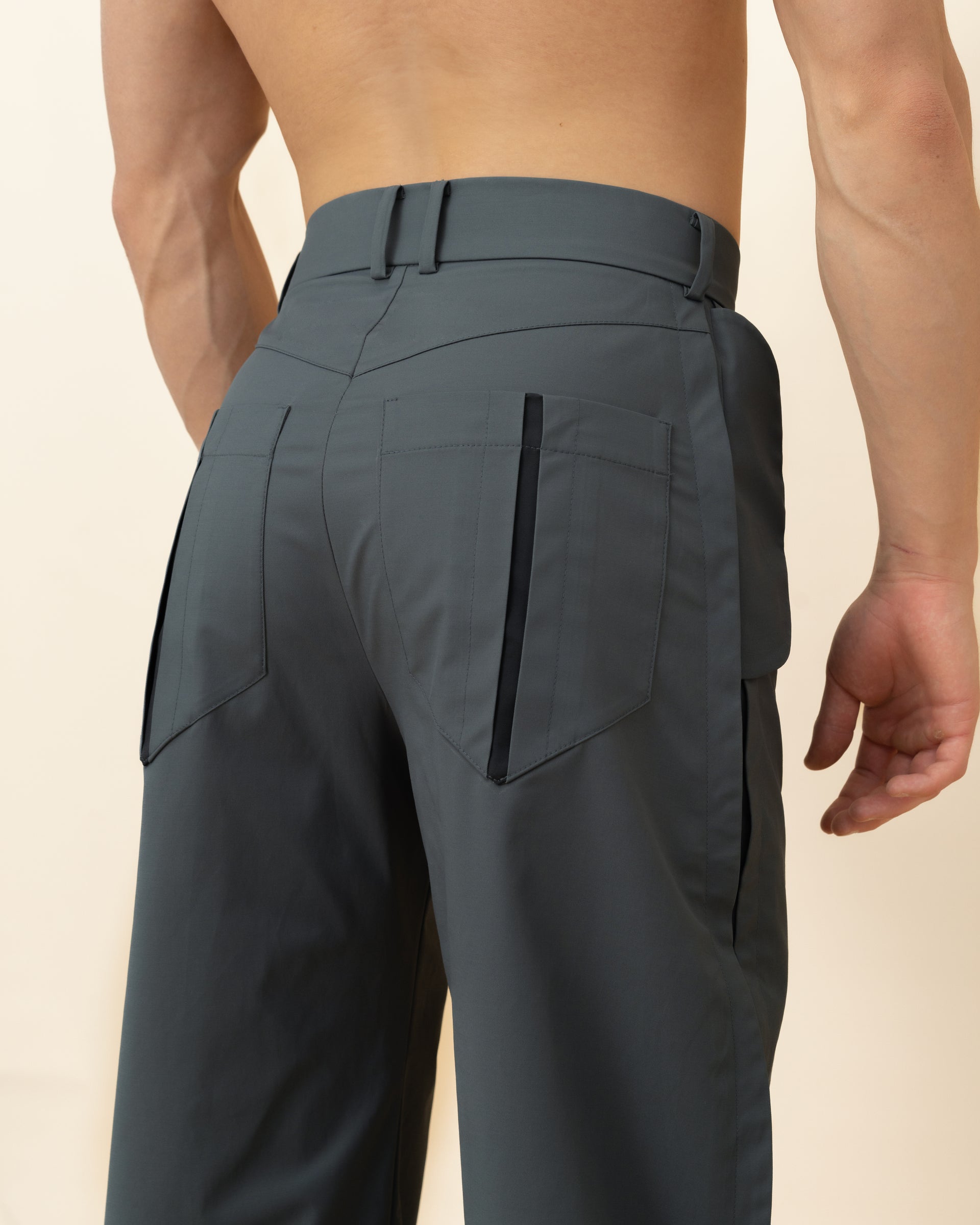 "Rugby" Grey Trousers
