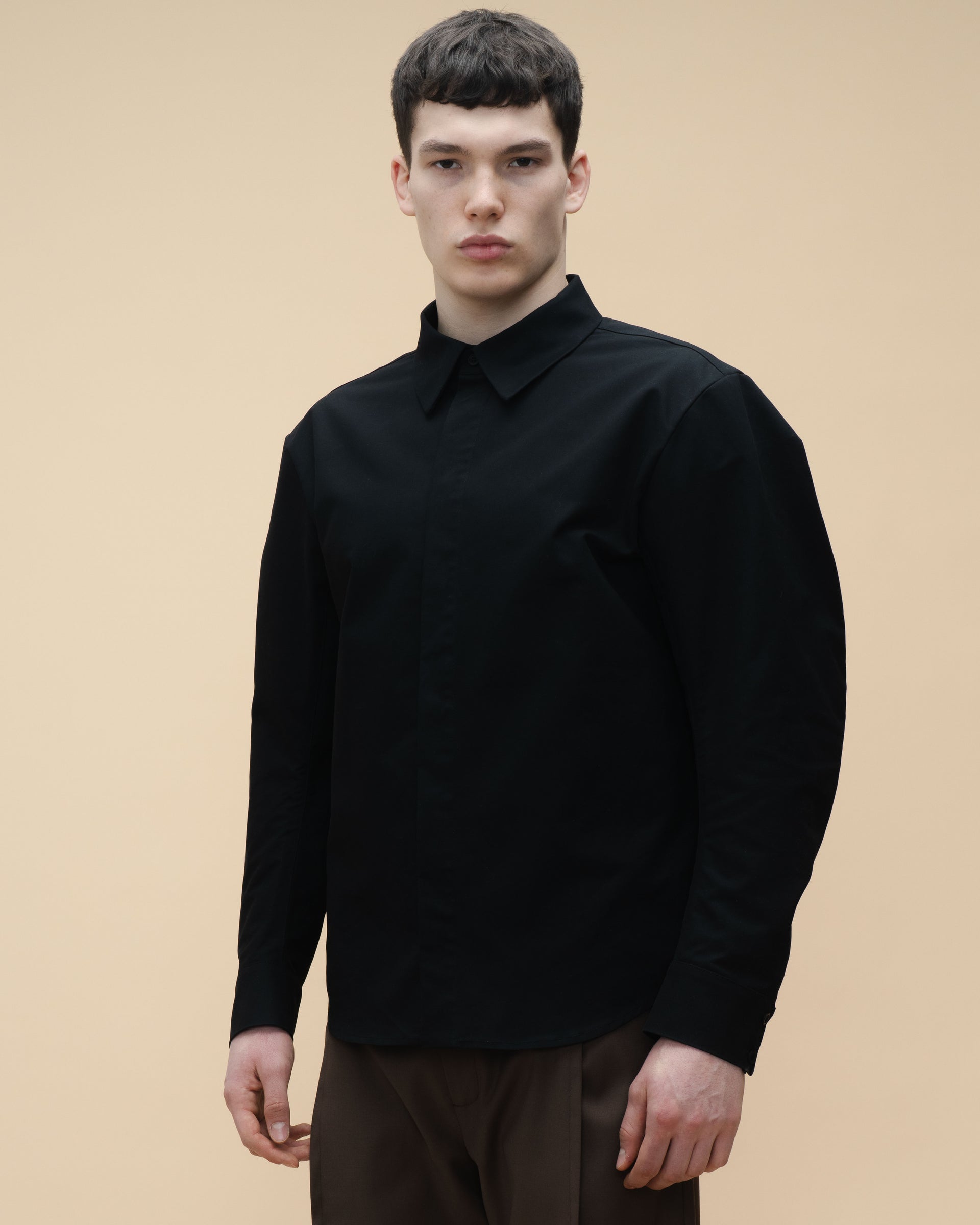 "Strictness" Black Shirt