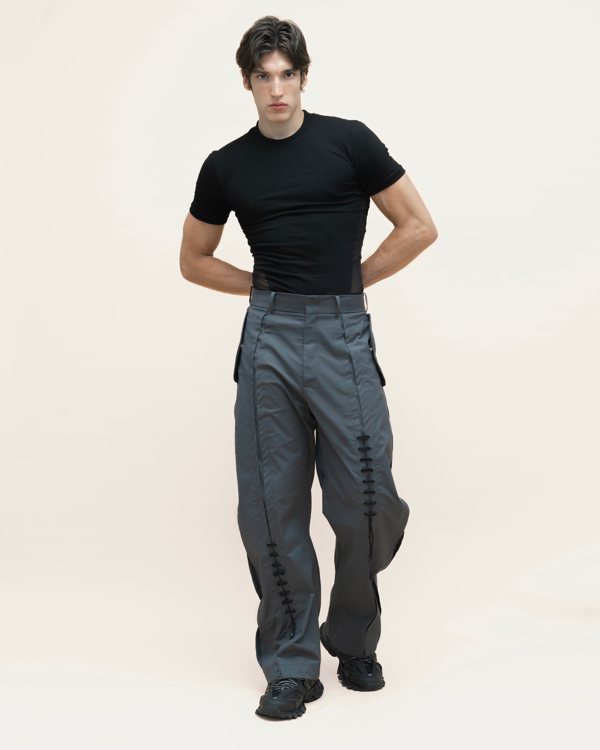 "Rugby" Grey Trousers