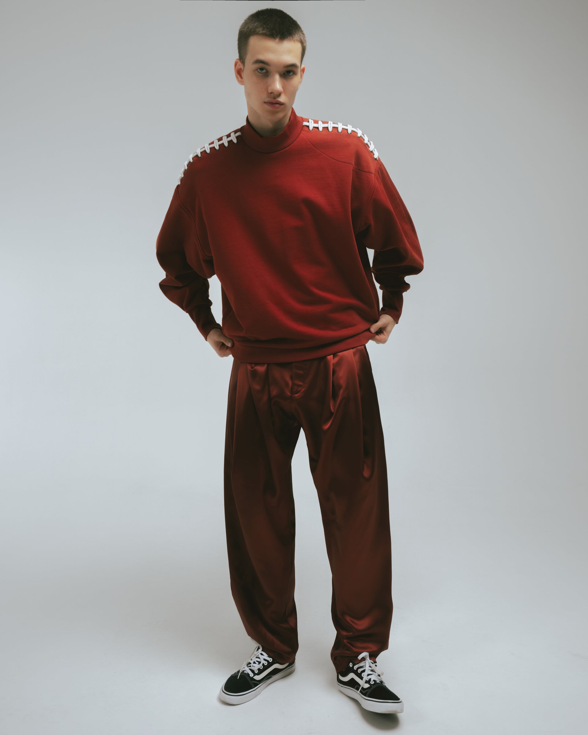 "Rugby" Brown Sweatshirt