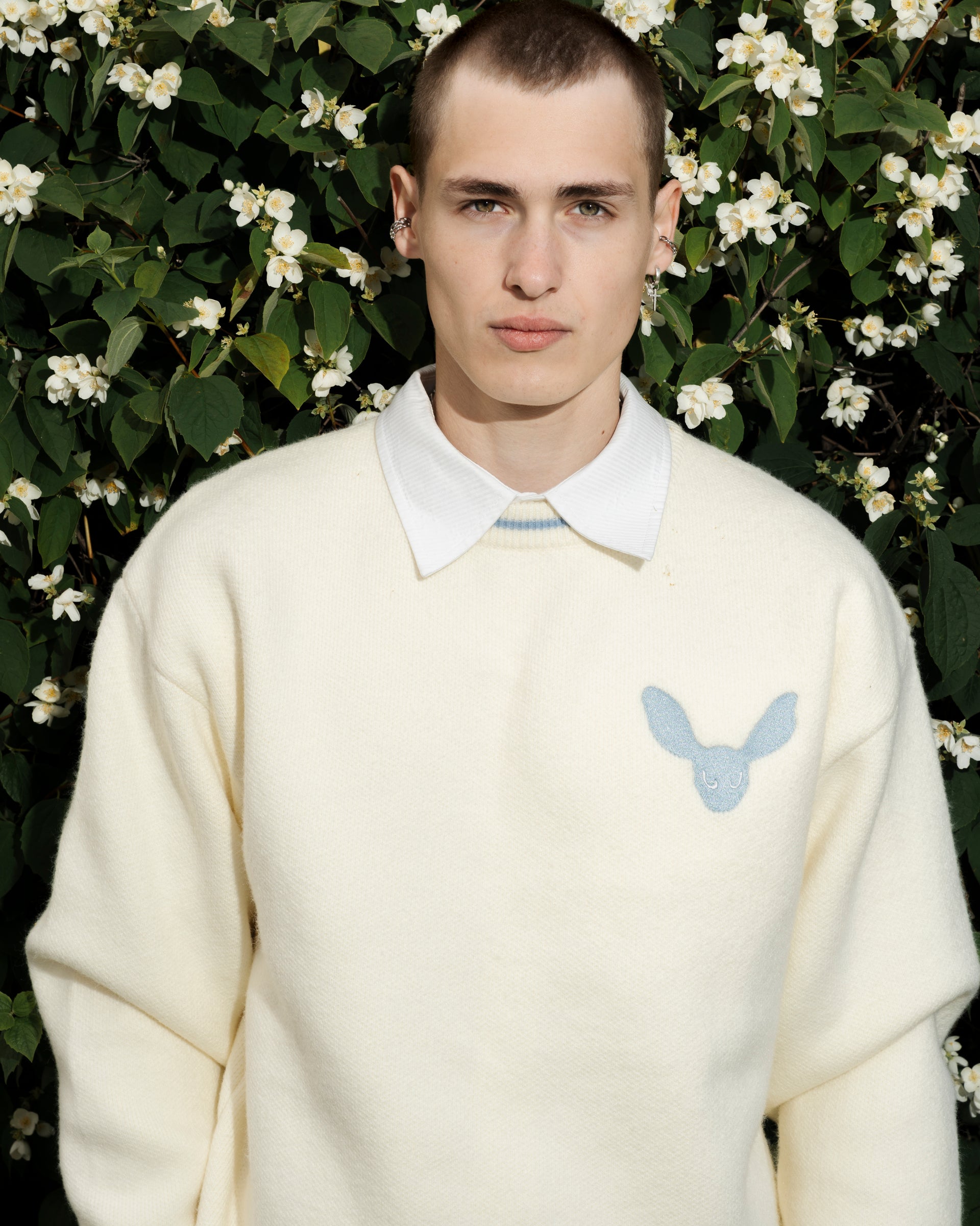 "Pleasant" Ivory Sweater