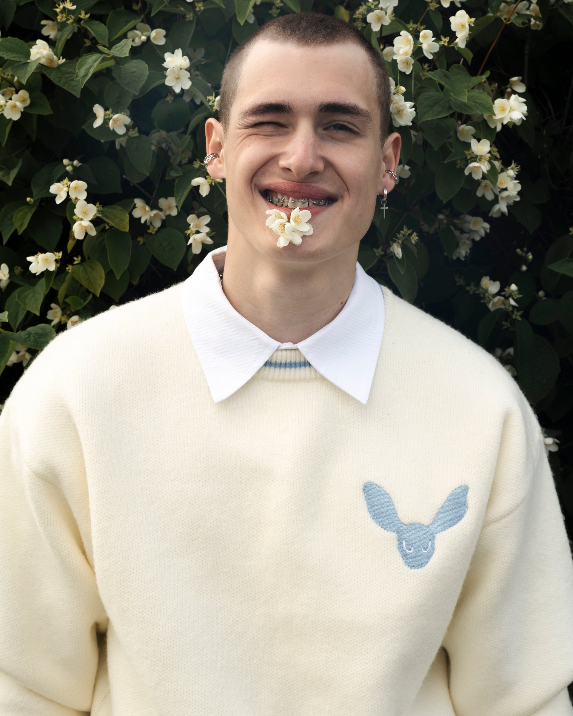 "Pleasant" Ivory Sweater