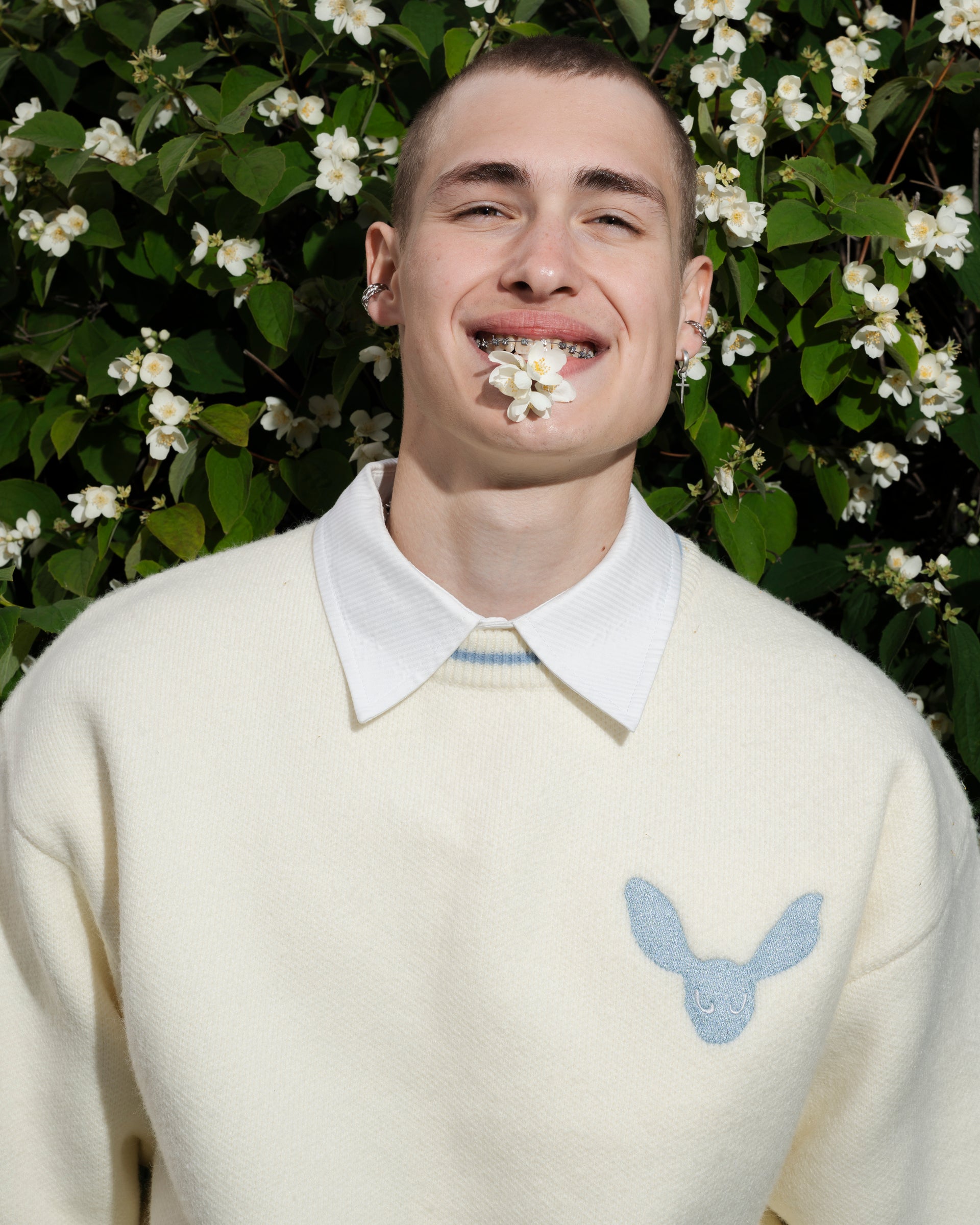"Pleasant" Ivory Sweater