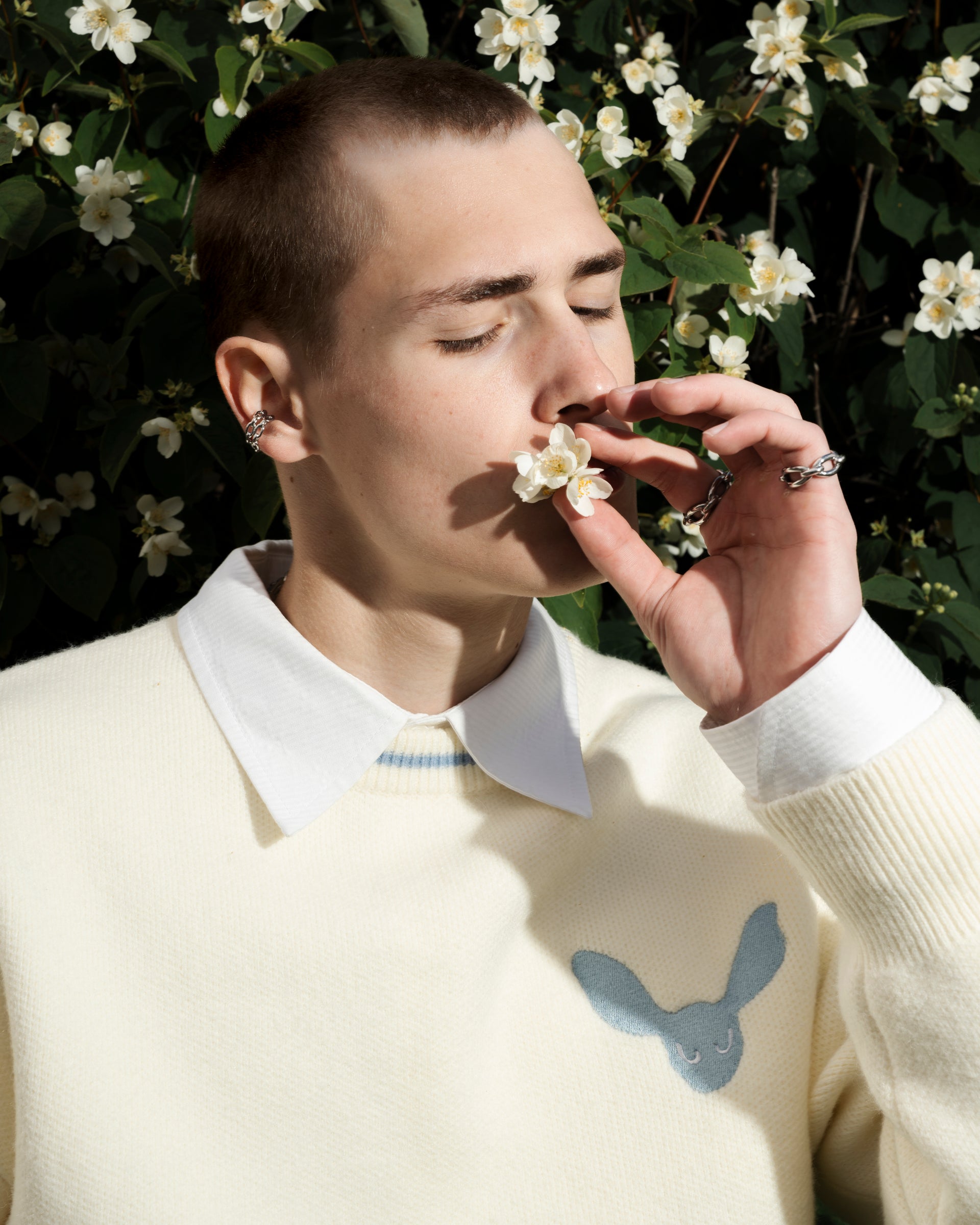 "Pleasant" Ivory Sweater