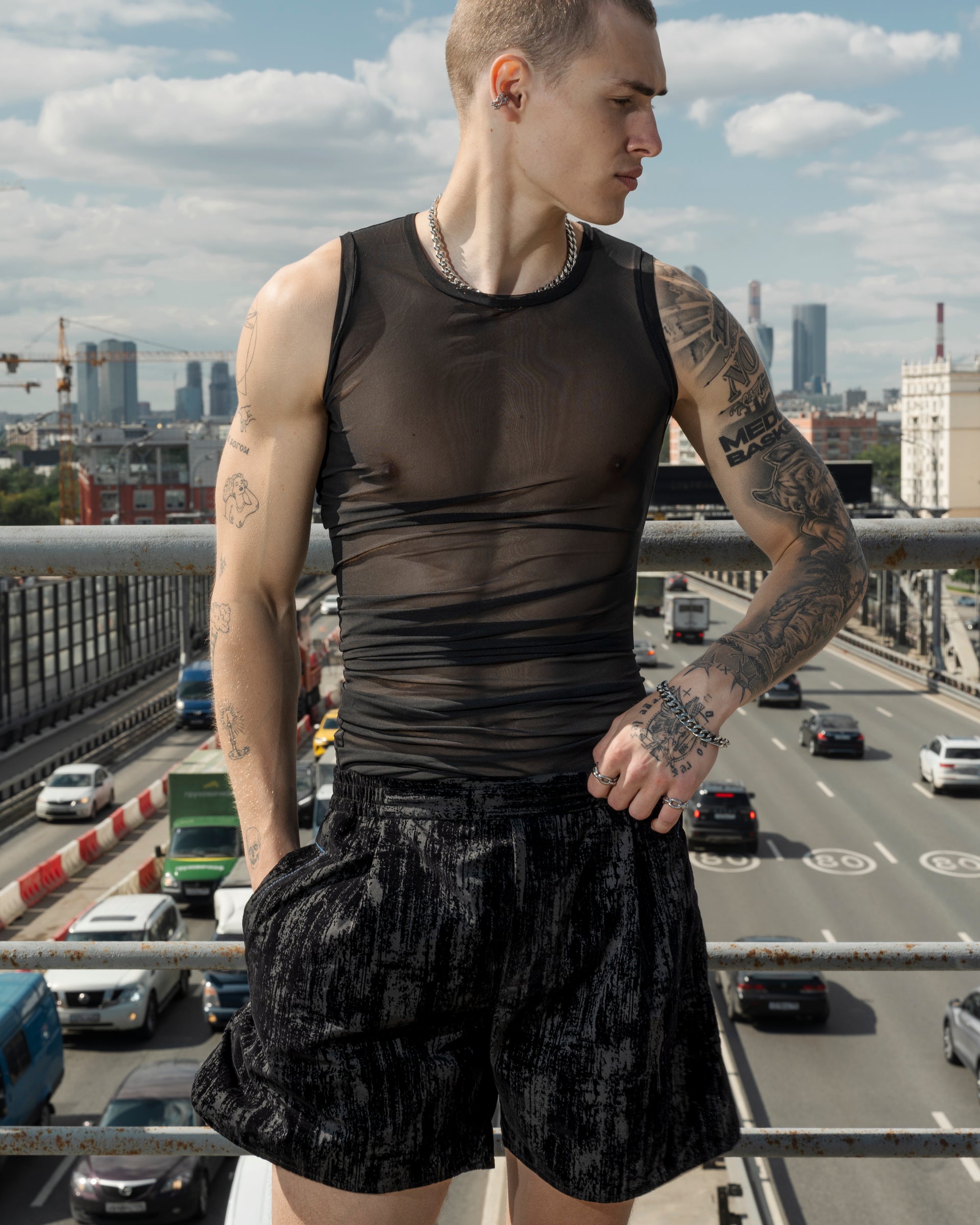"We'll See" Black Tank Top