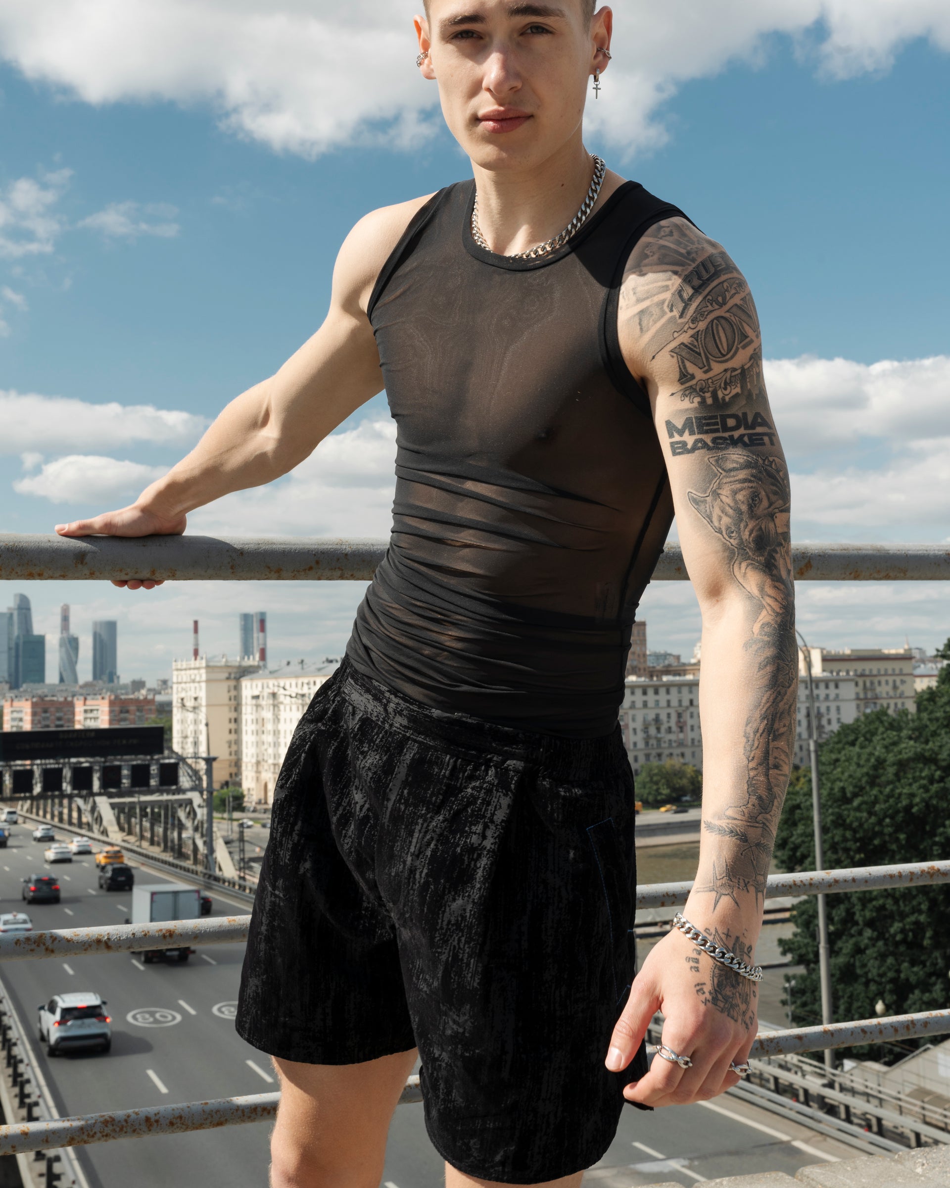 "We'll See" Black Tank Top