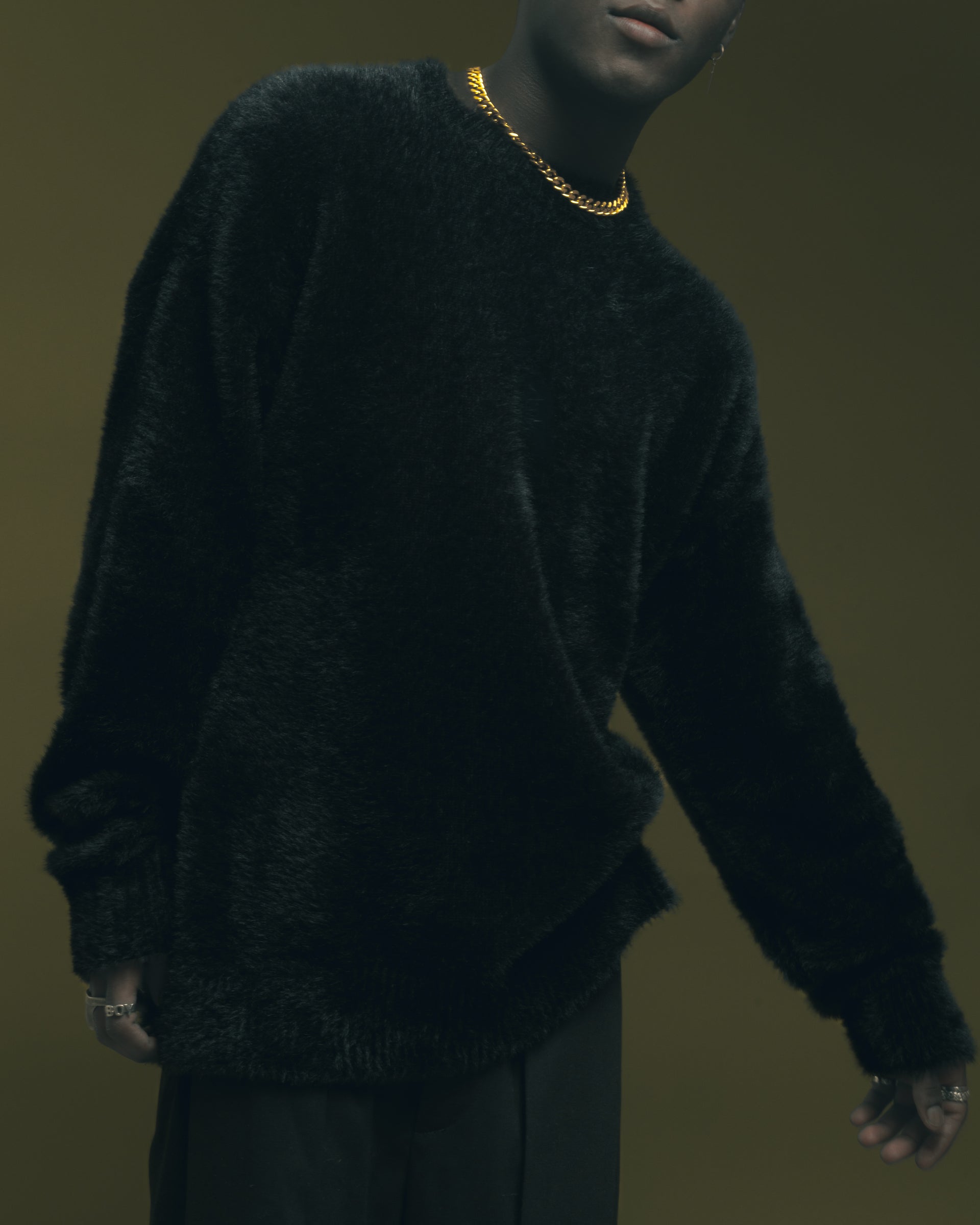 "Blacker Than Black" Sweater