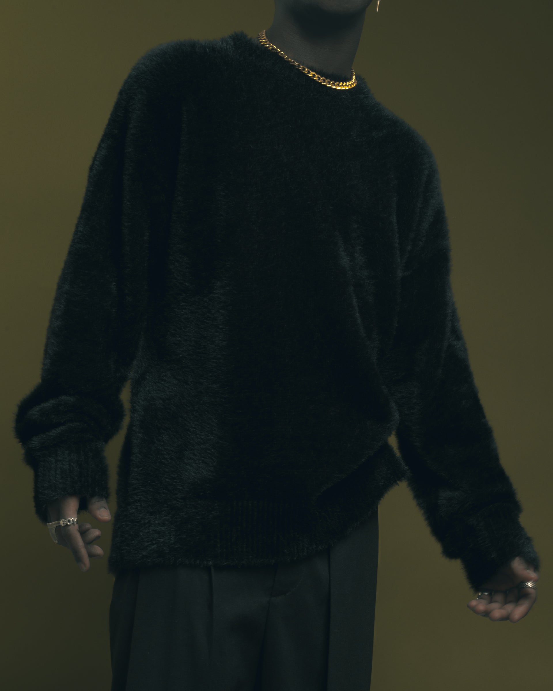 "Blacker Than Black" Sweater