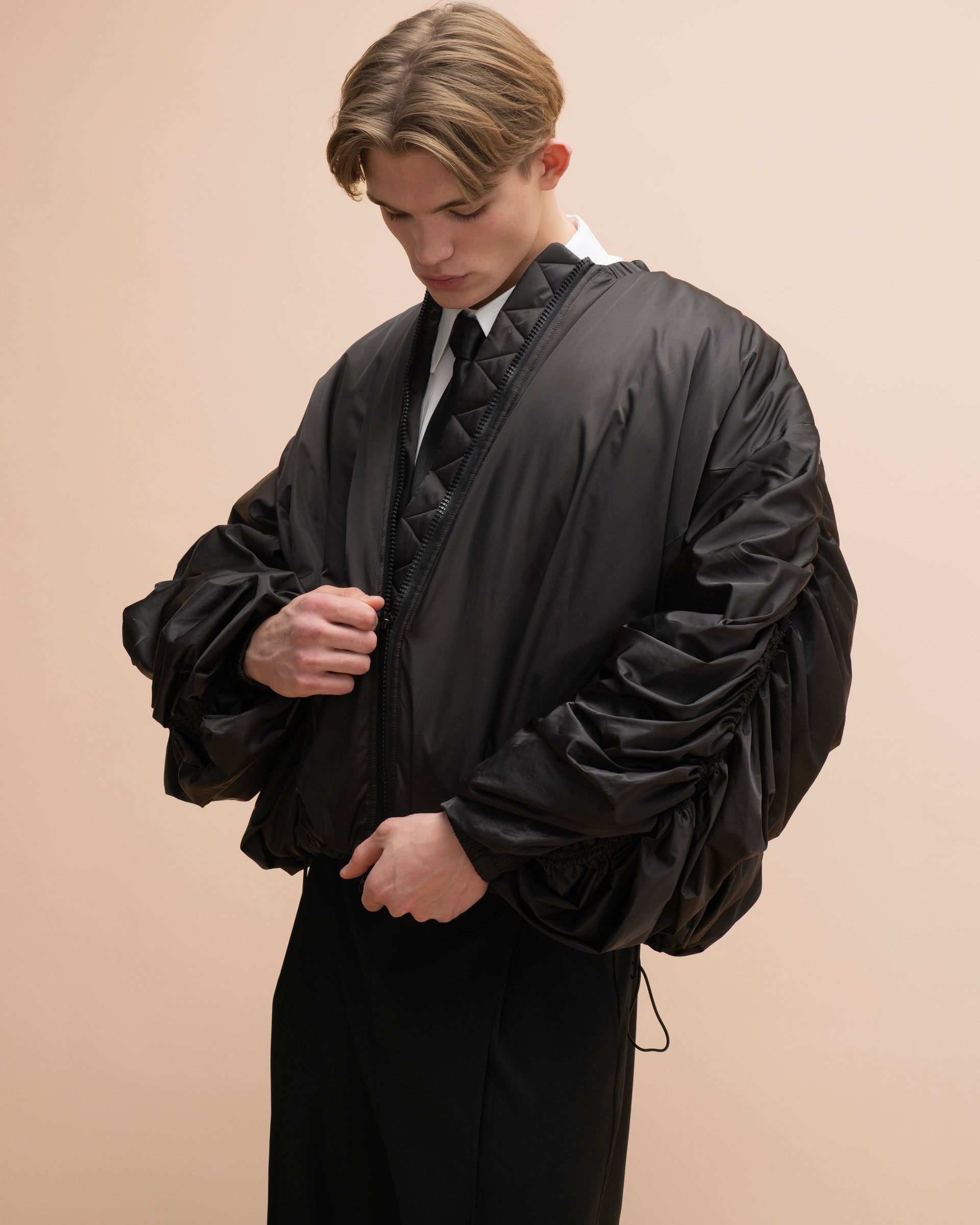 "Shar Pei" Black Bomber