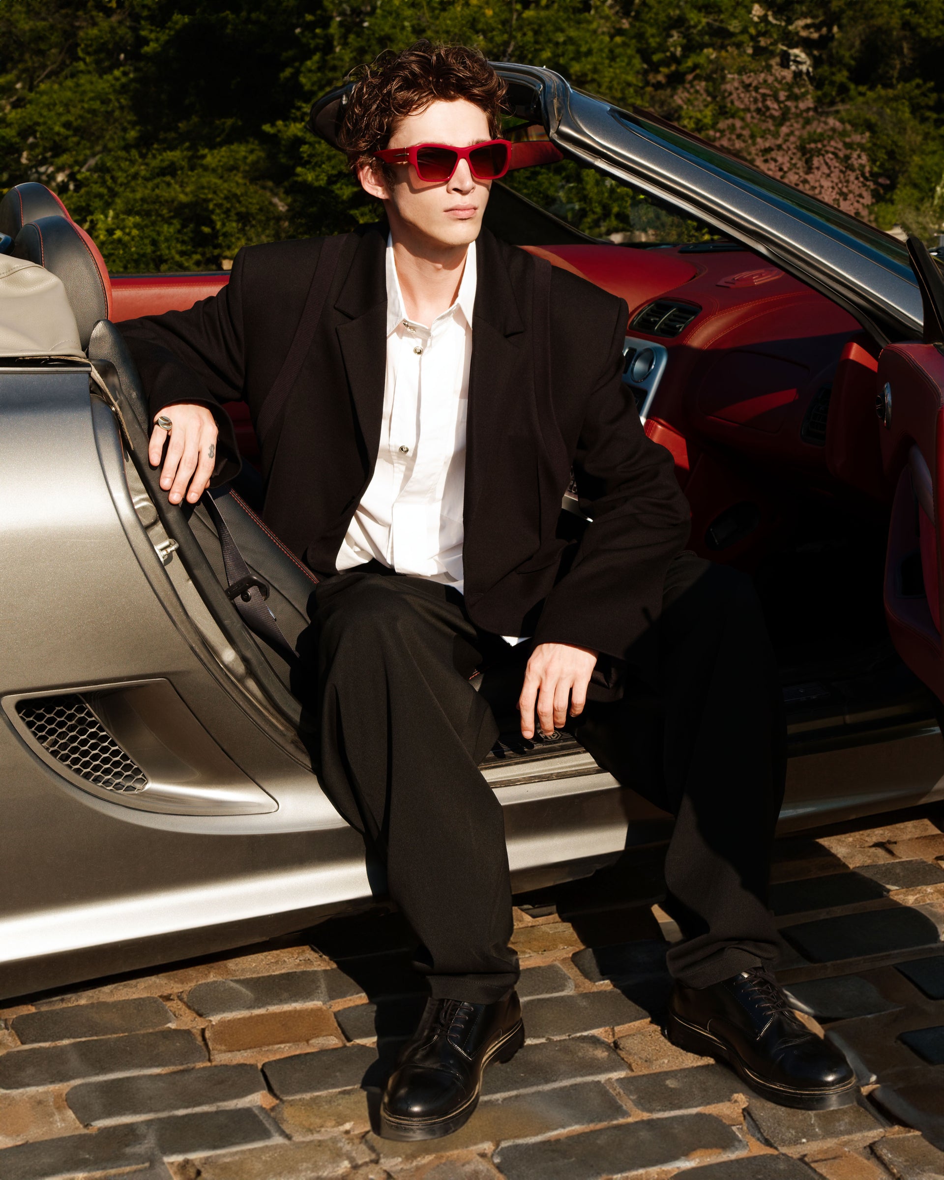 "Matador" Sunglasses Fakoshima x ChernimCherno (Bloody Gold)