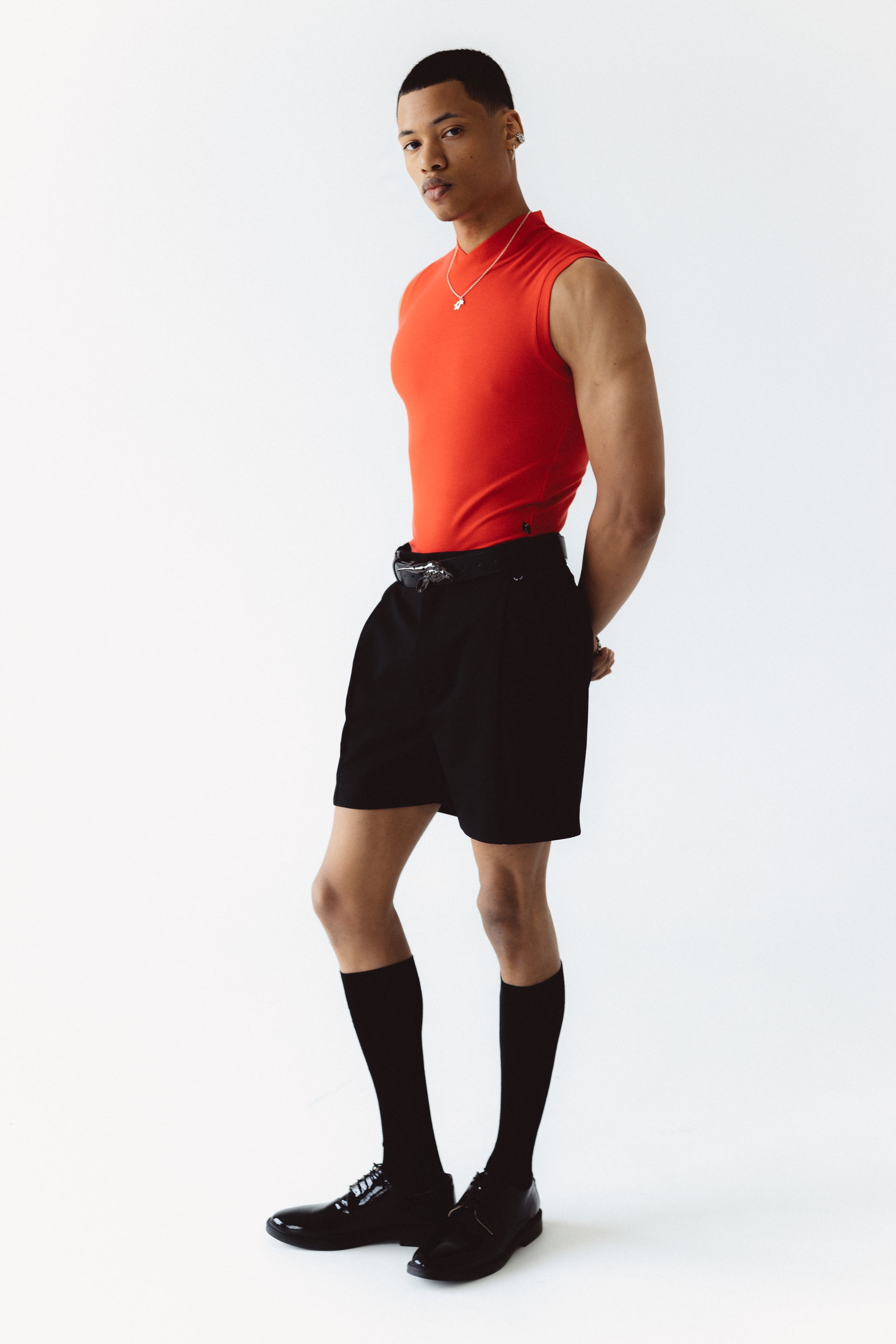 "Crossroad" Red Tank Top