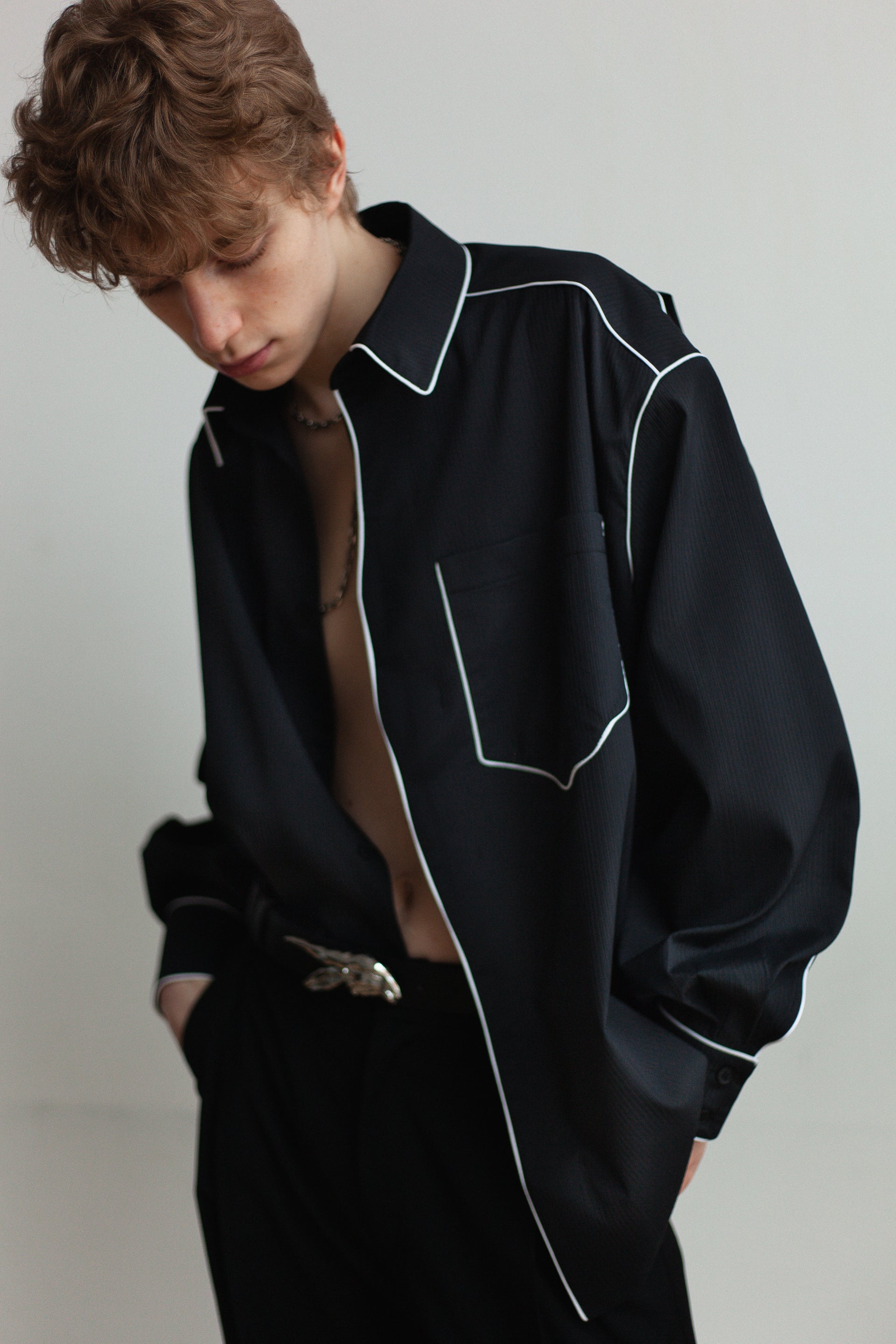 "Sketch" Black Shirt