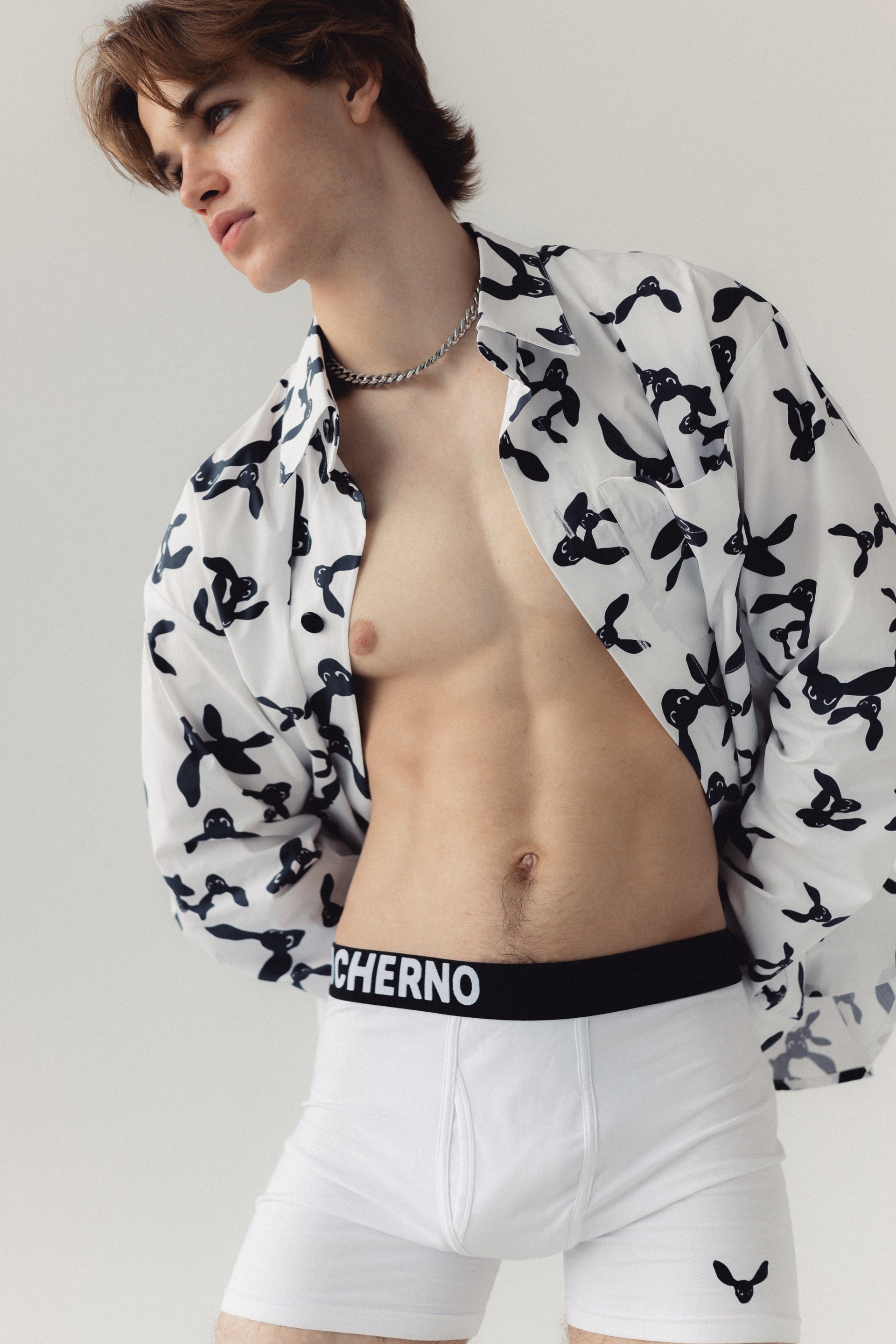 "Chernish" White Shirt