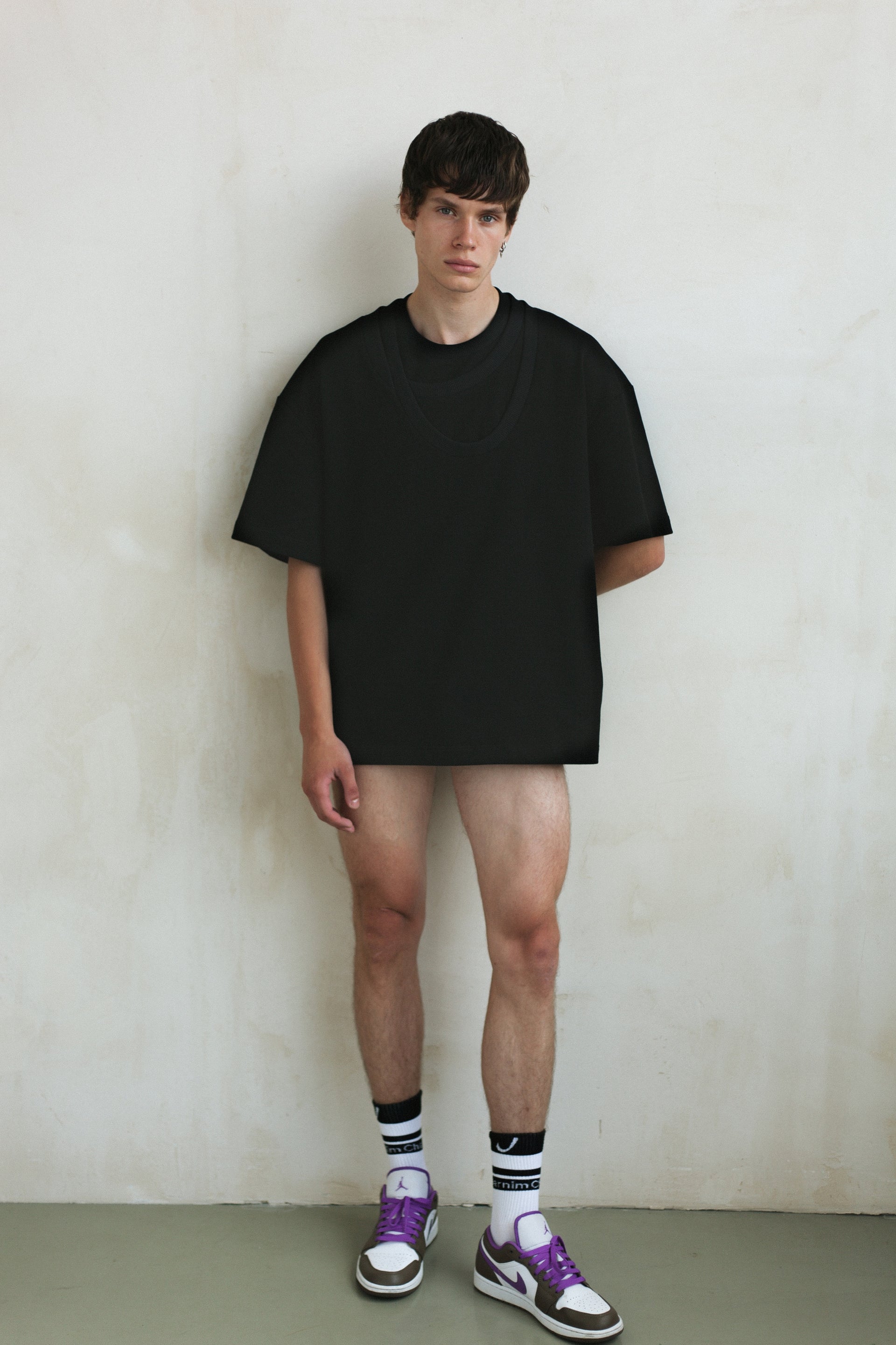 "Saturn" Black T-Shirt