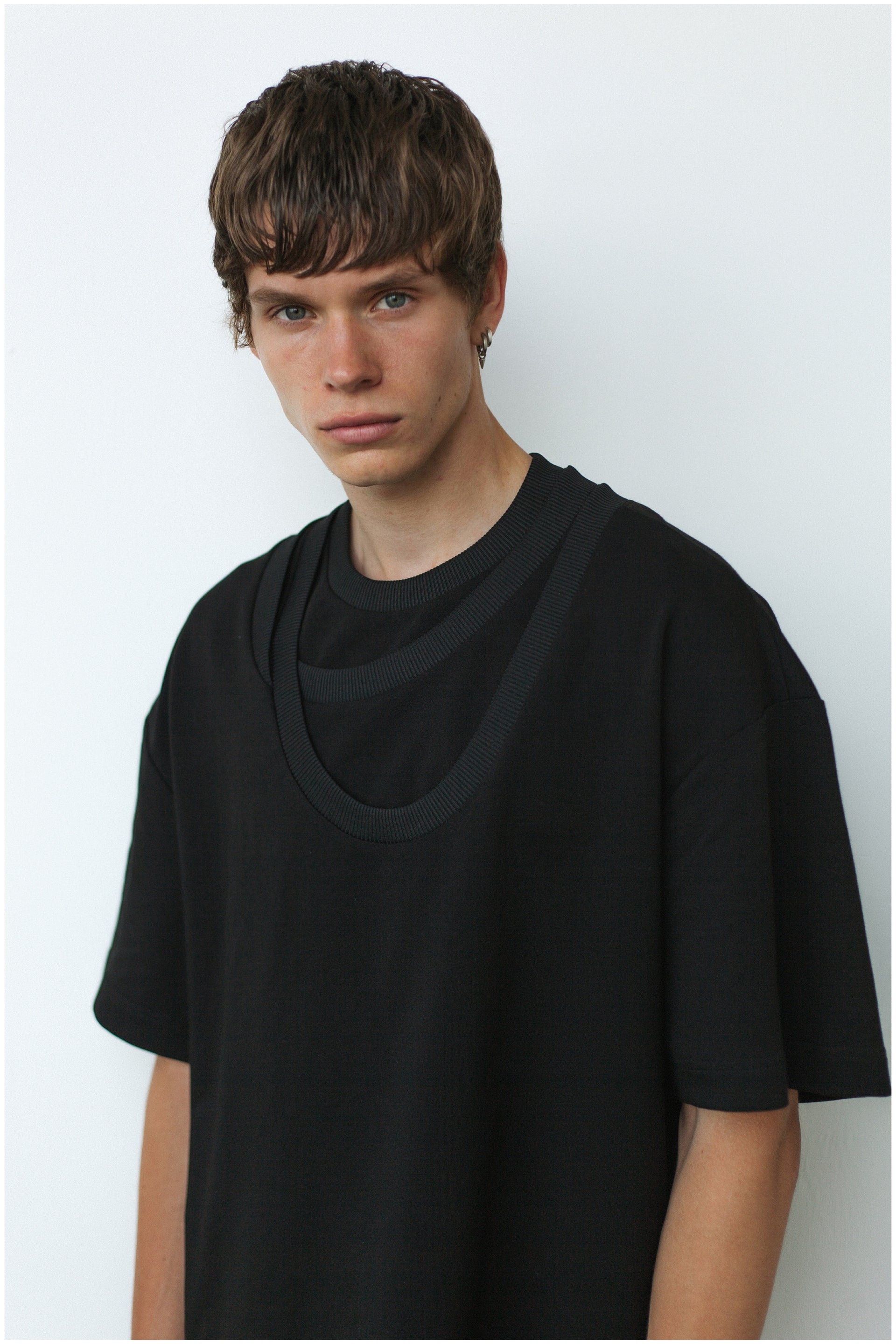 "Saturn" Black T-Shirt