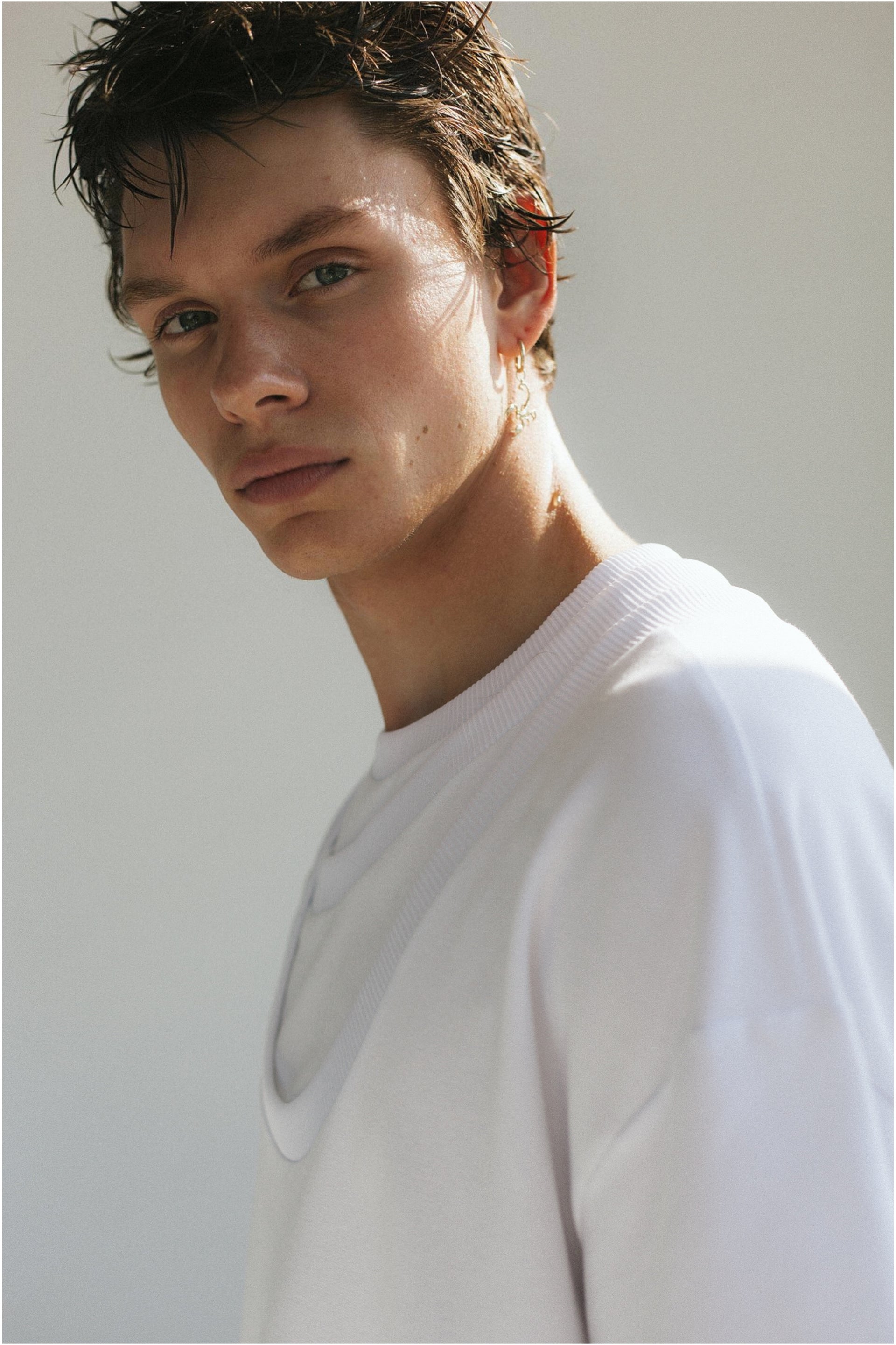 "Saturn" White T-Shirt