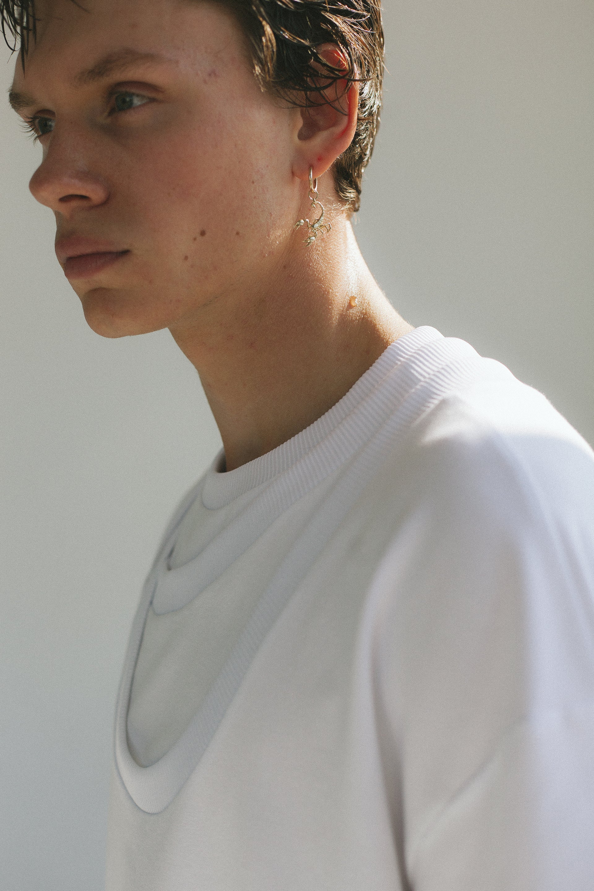 "Saturn" White T-Shirt