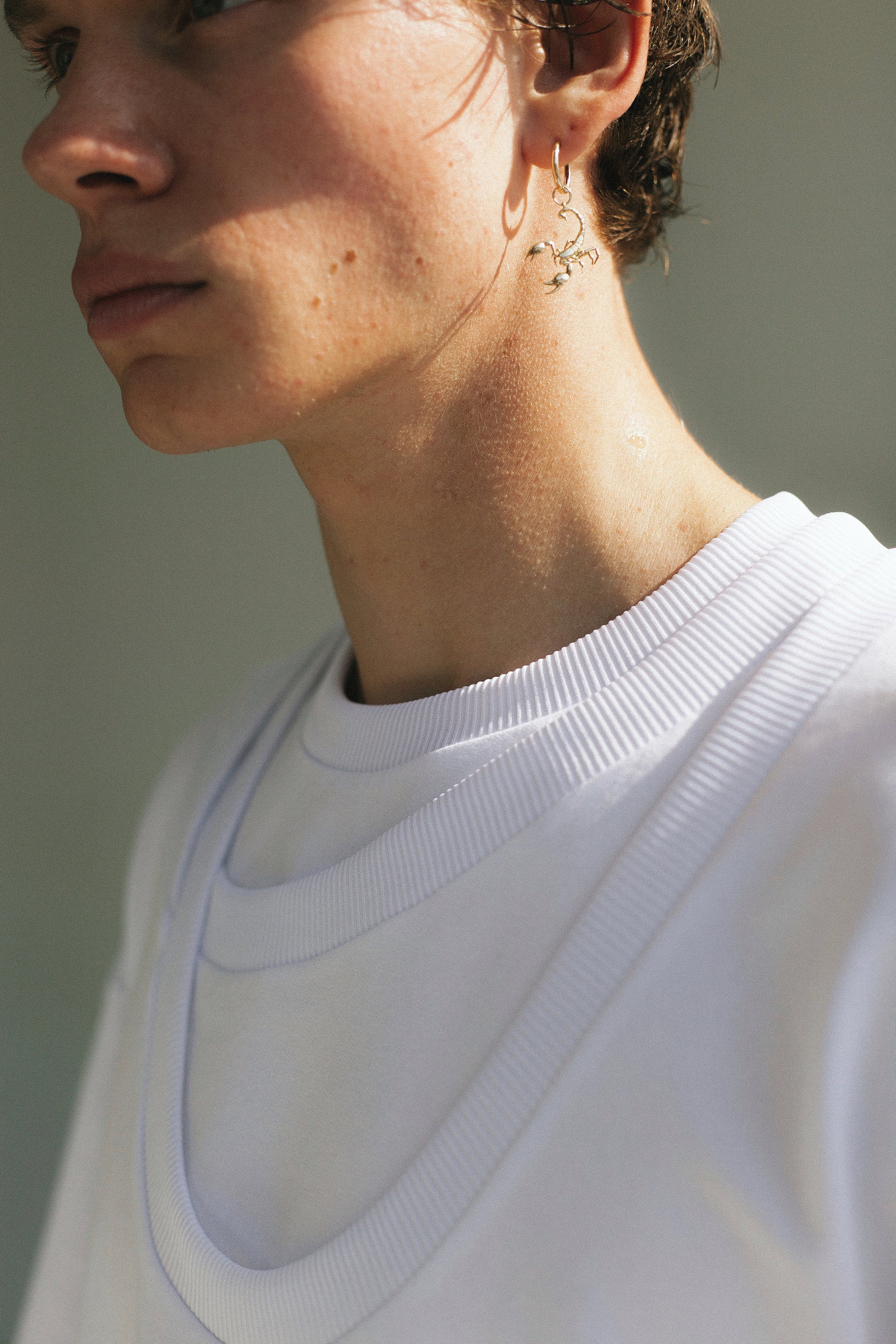 "Saturn" White T-Shirt