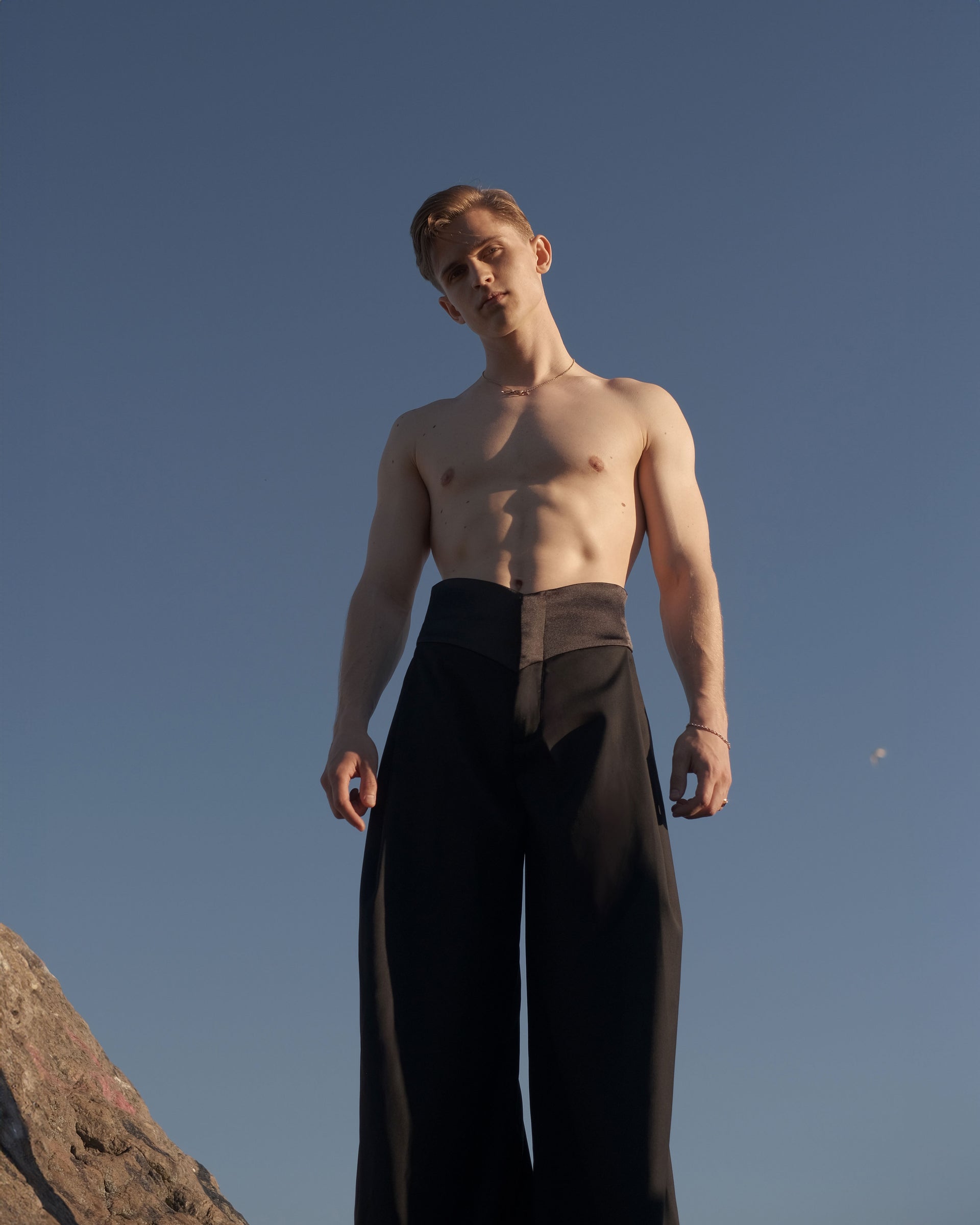 "Dandy" Black Trousers