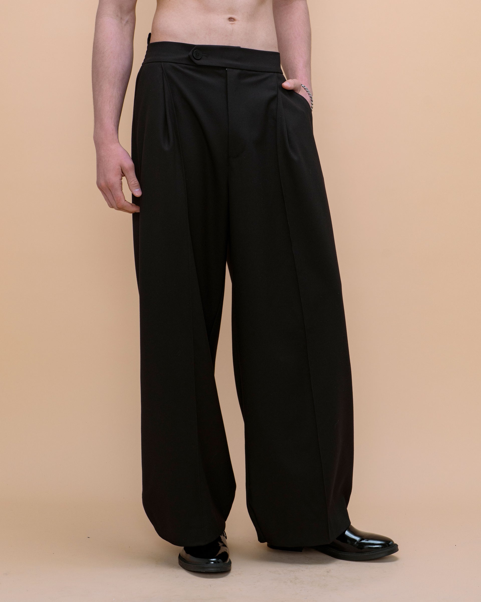 "Laconic" Black Trousers
