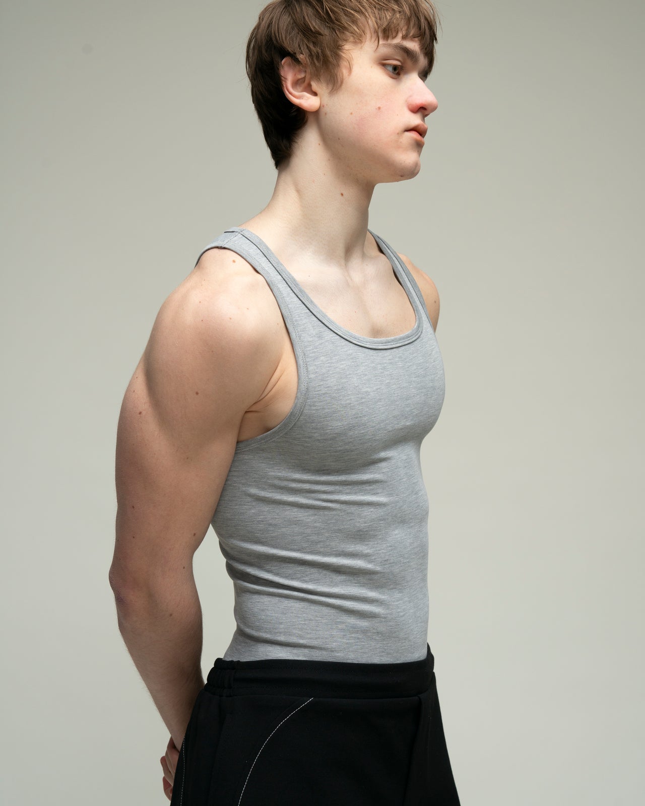 "Summer" Grey Tank Top