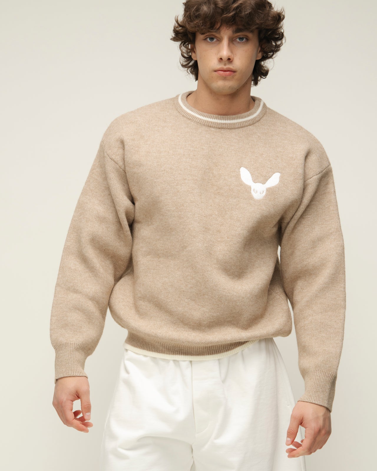 "Pleasant" Mocha Sweater