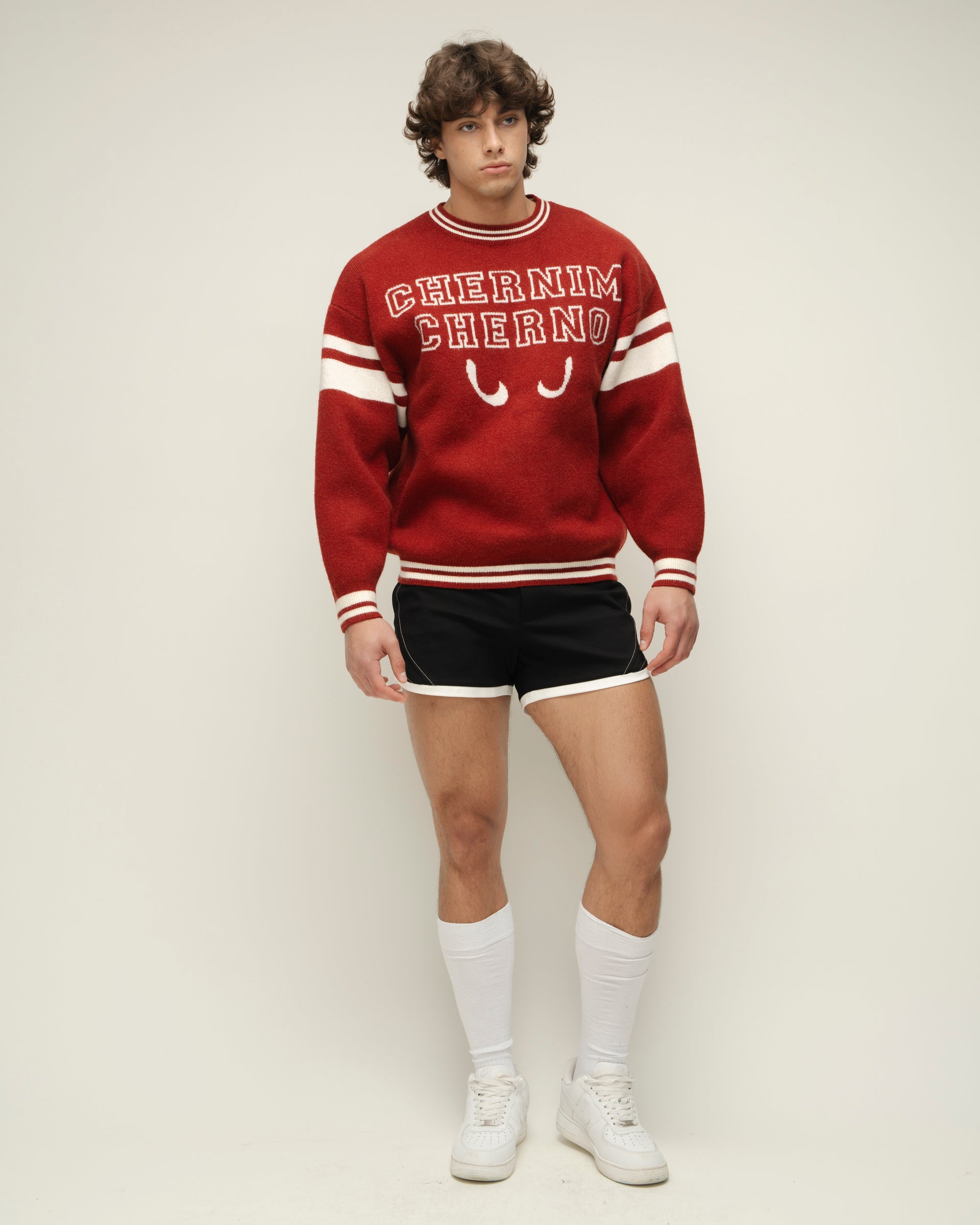 "Forward" Red Sweater