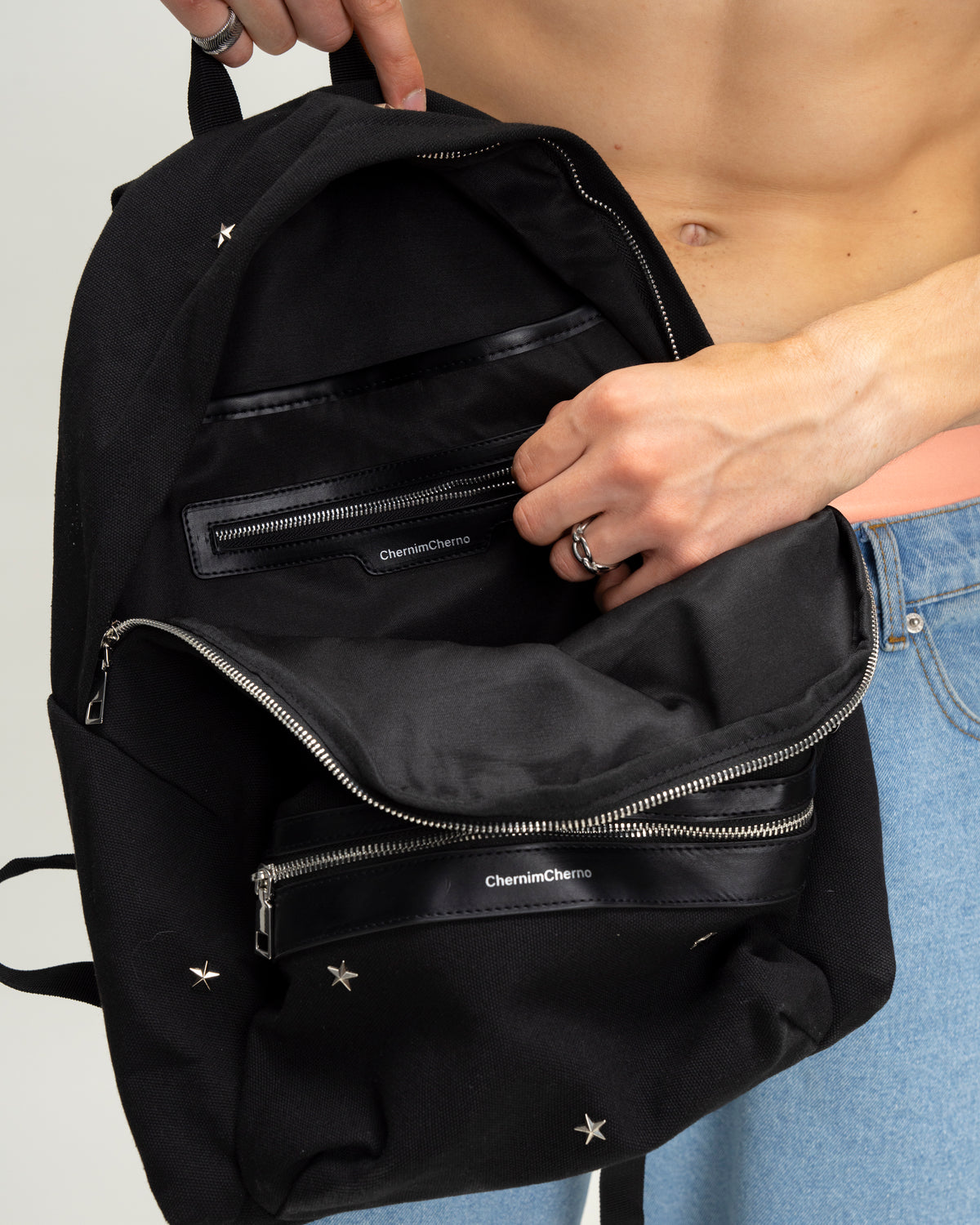 "Perseids" Black Backpack