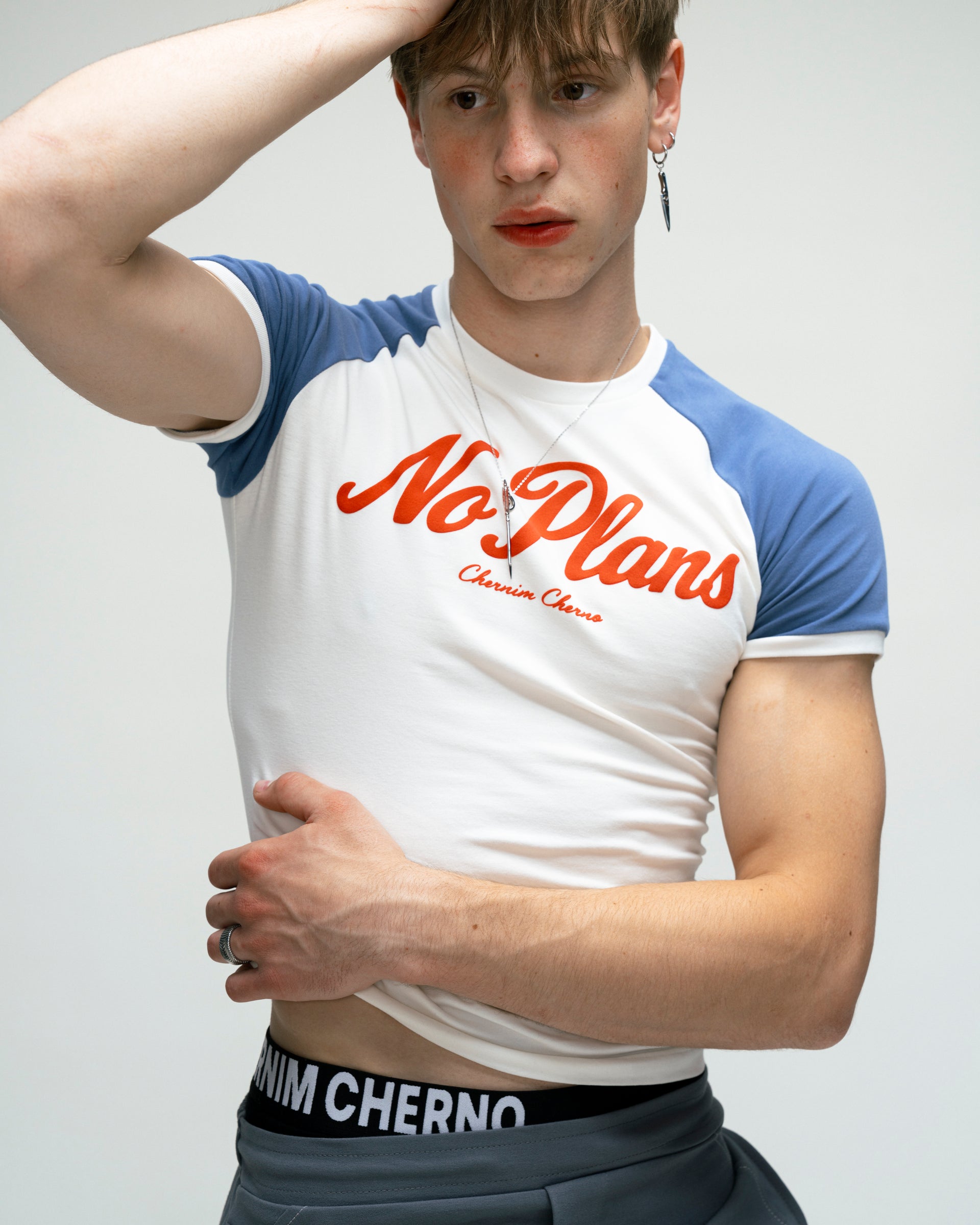 "No plans" White T-Shirt