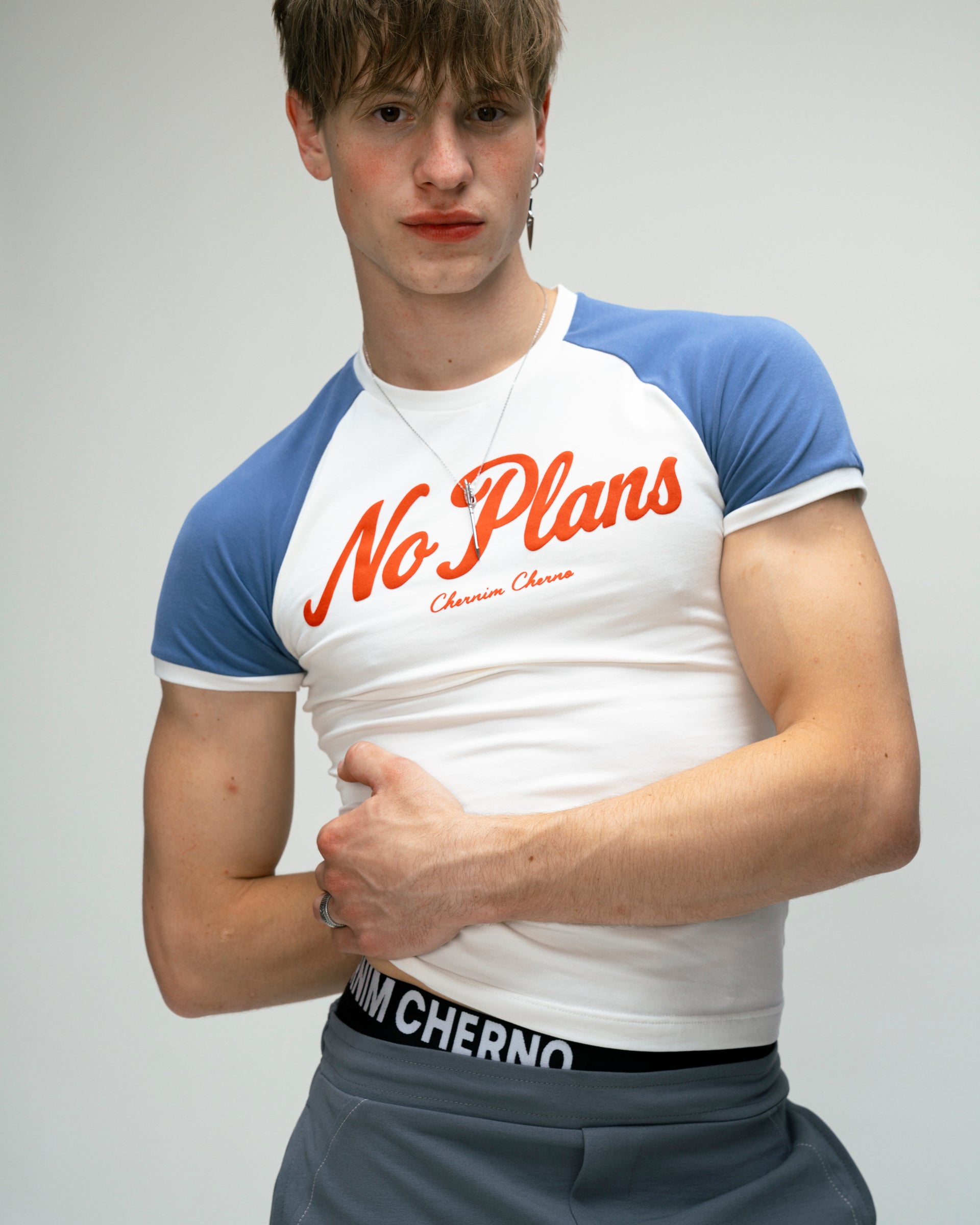 "No plans" White T-Shirt