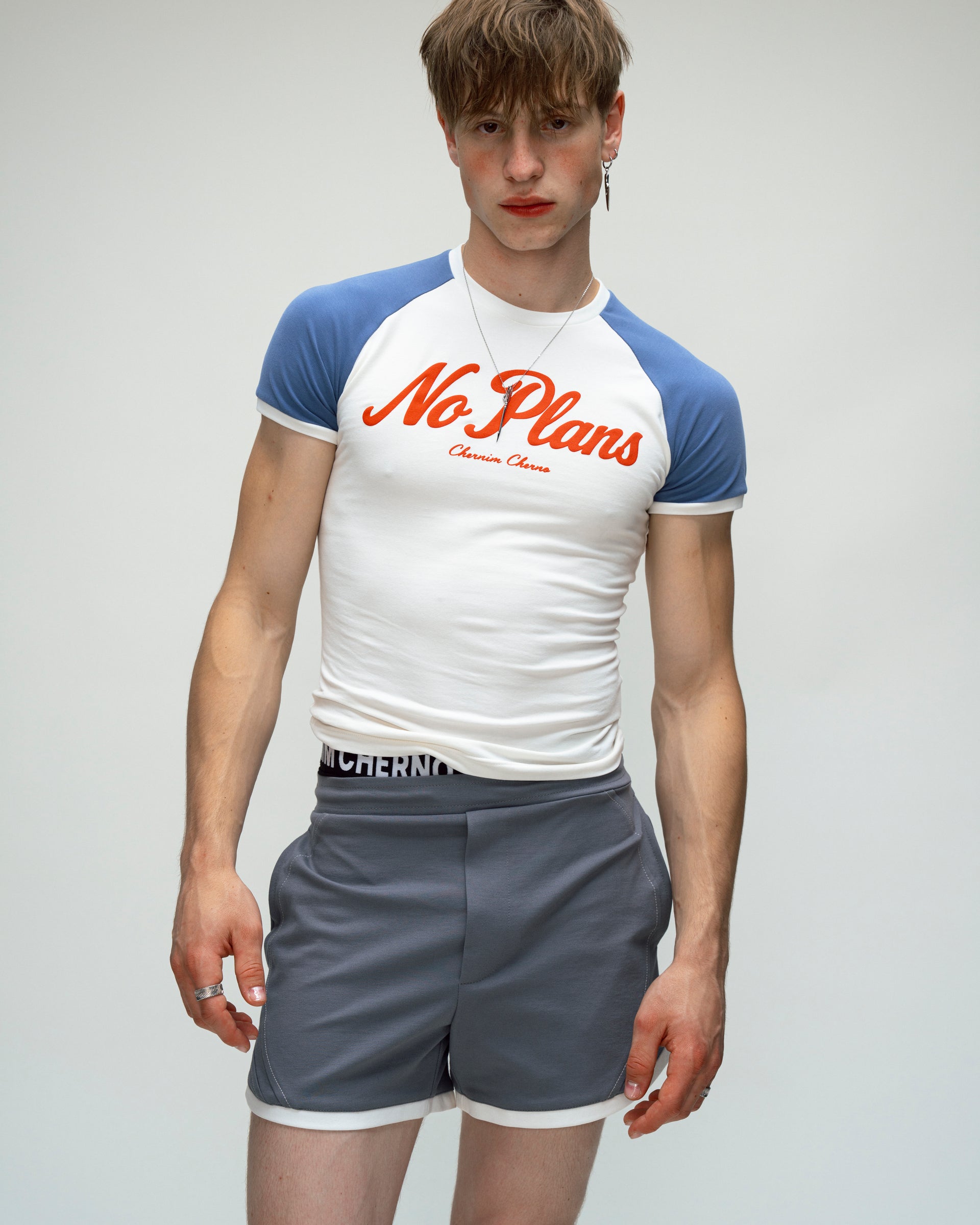 "No plans" White T-Shirt