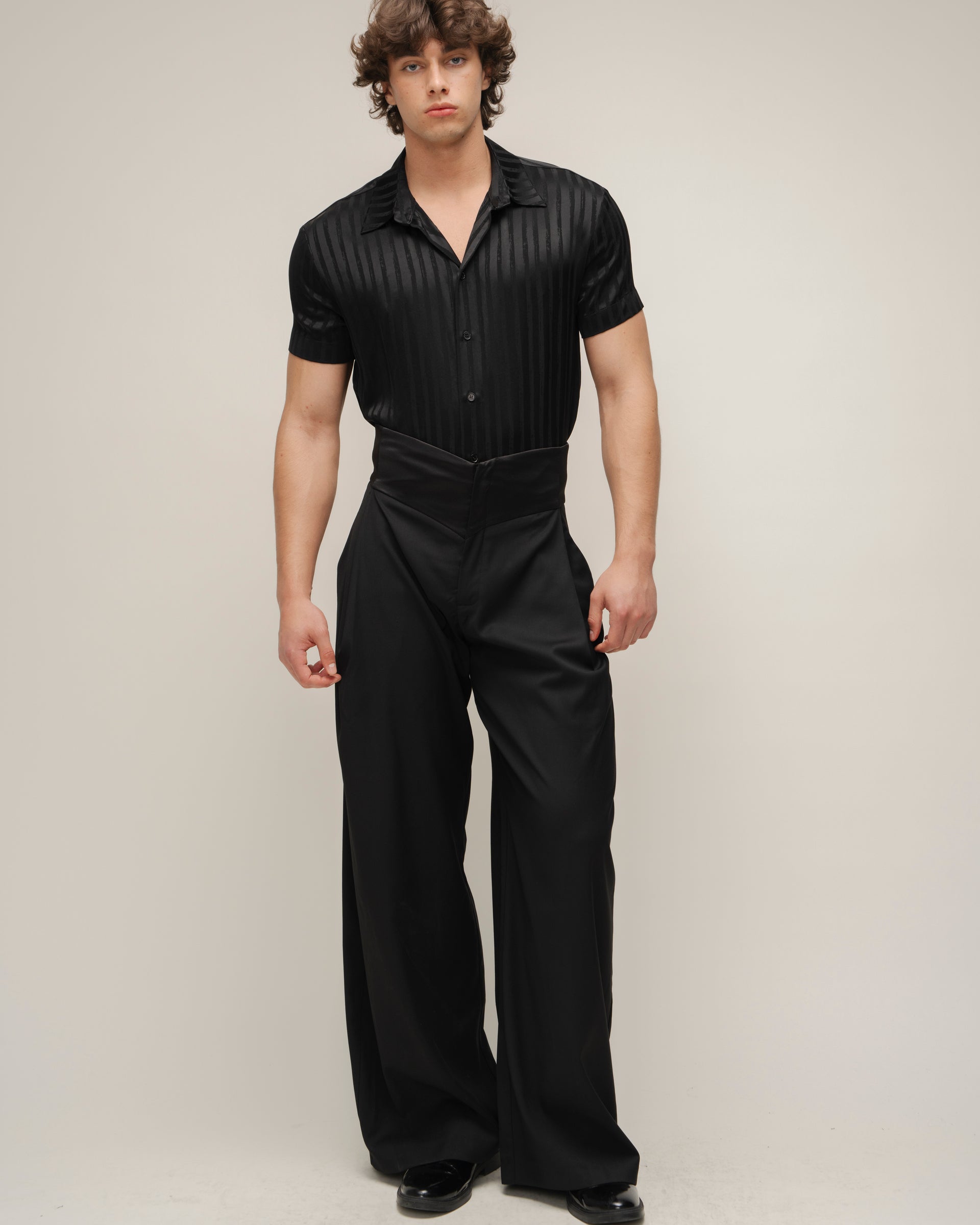"Dandy" Black Trousers