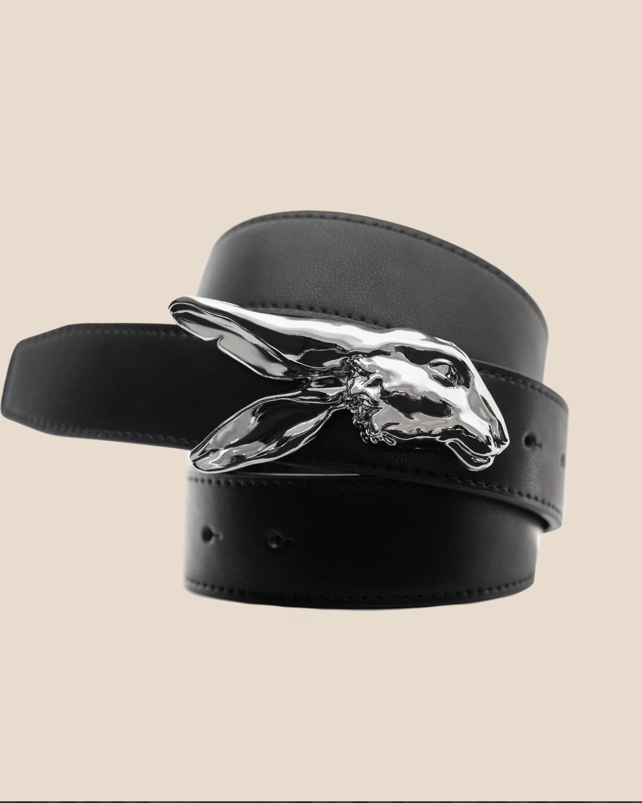 "Hare" Silver Belt