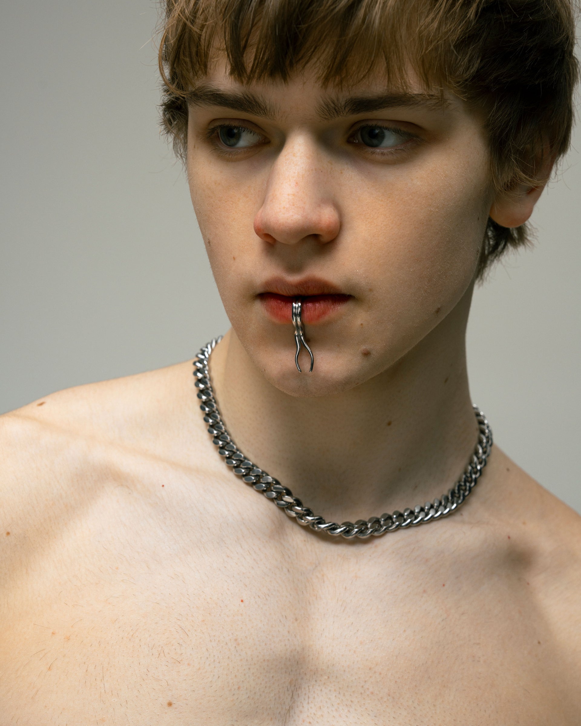 Snake Tongue Lip Cuff