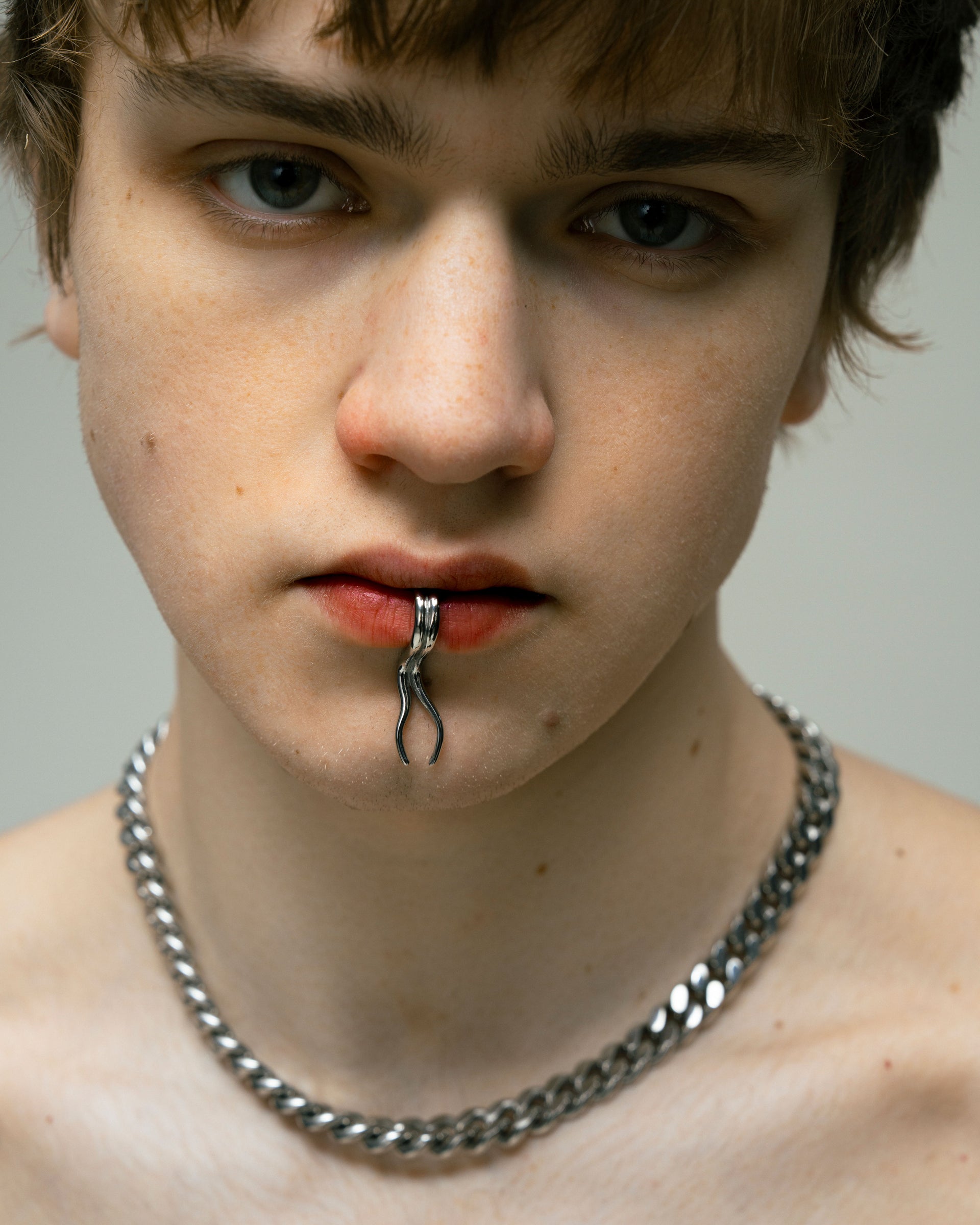 Snake Tongue Lip Cuff