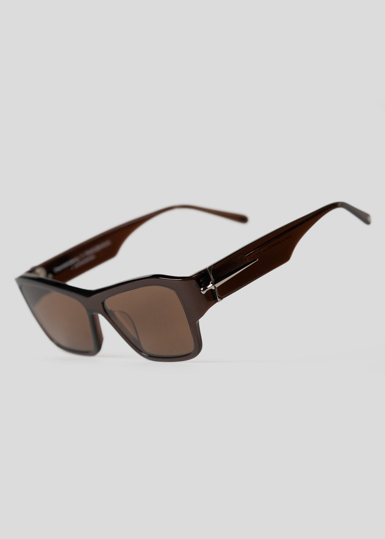 "Matador" Sunglasses Fakoshima x ChernimCherno (Brown-Silver)