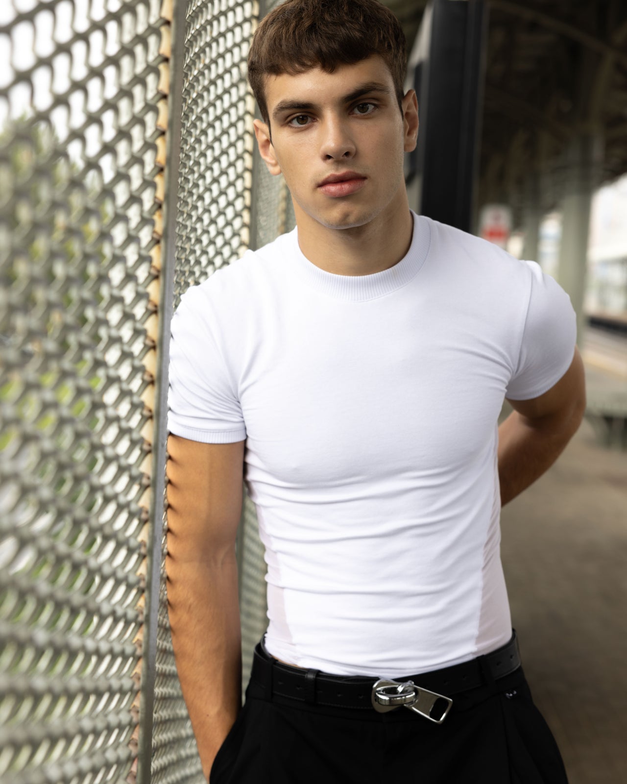 "On Thin Ice" White T-Shirt
