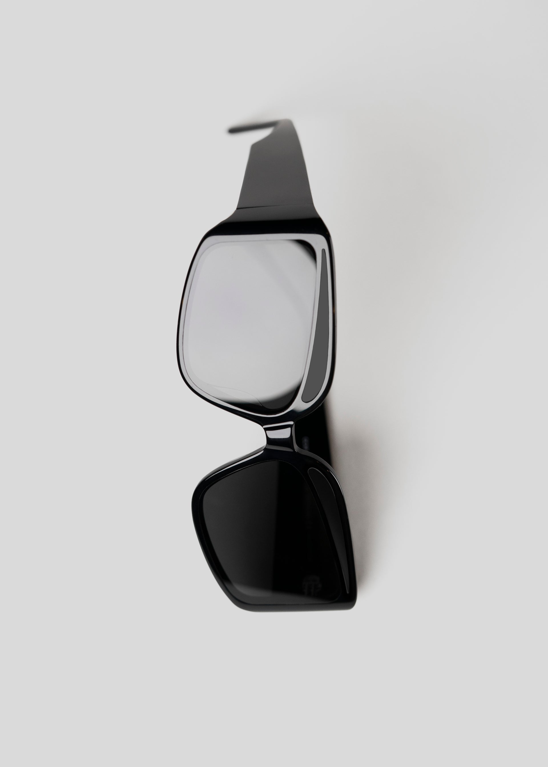 Fakoshima x ChernimCherno "Eyebrow" Sunglasses (Black–Gun Metal)