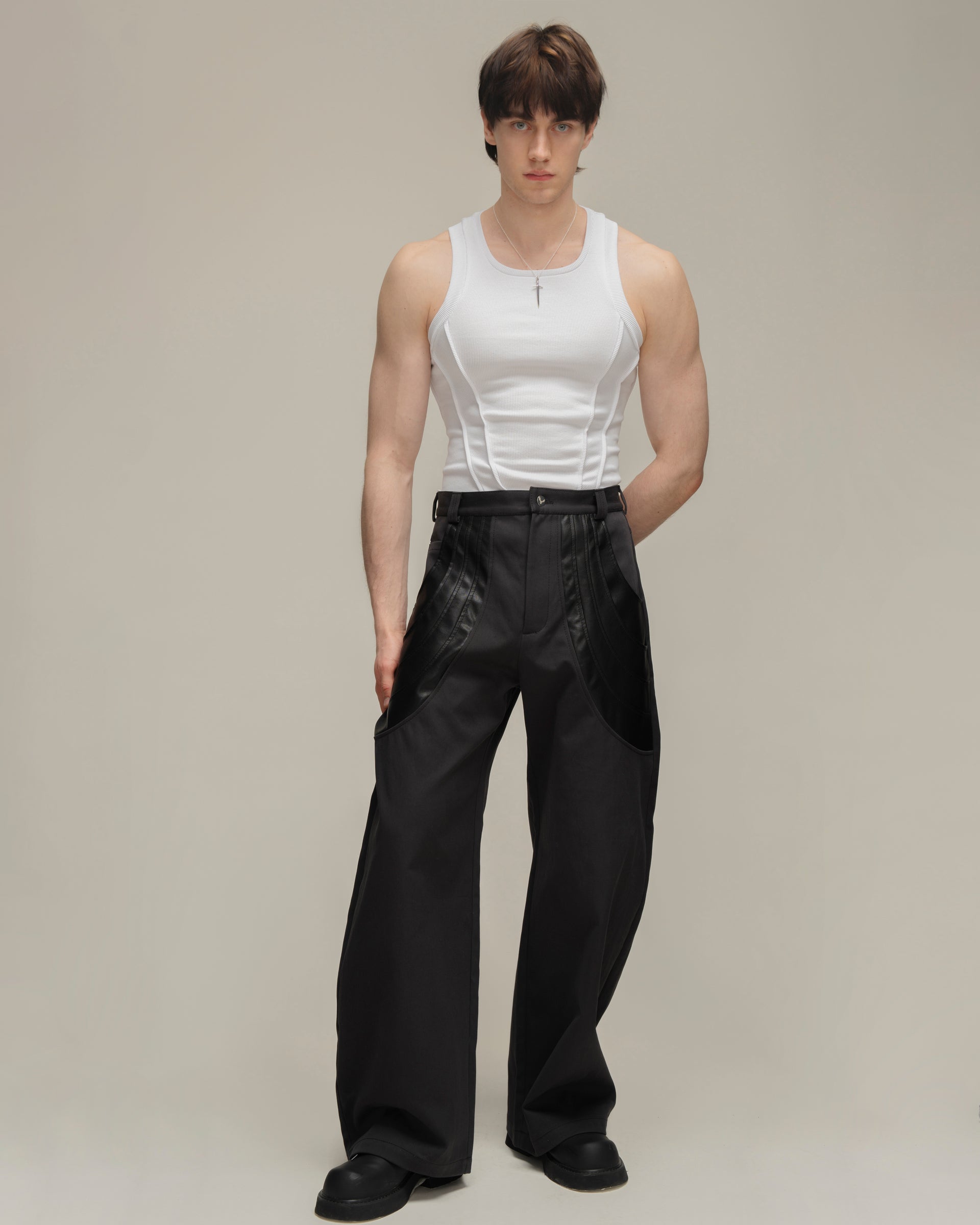 Saturn Black Trousers
