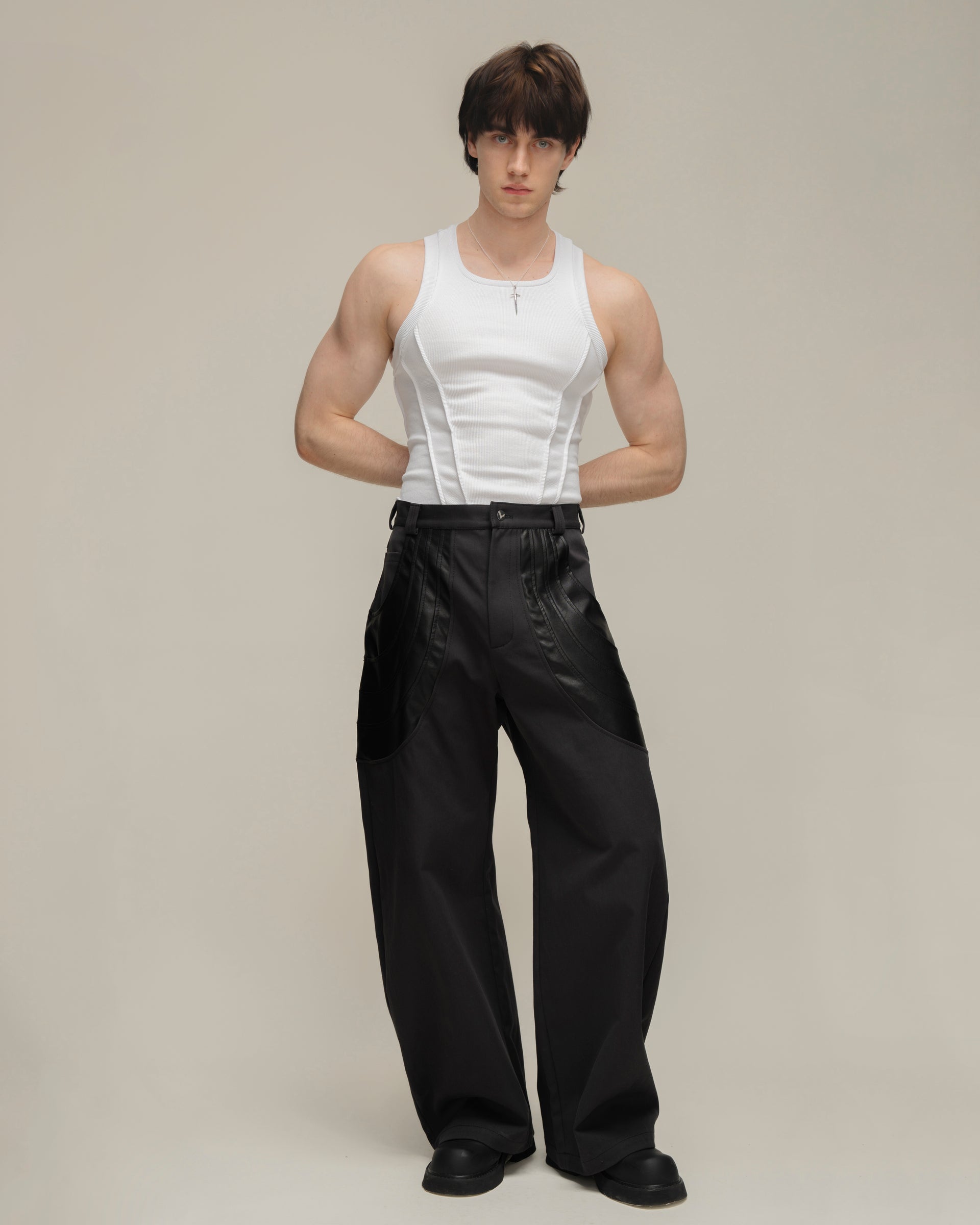Saturn Black Trousers