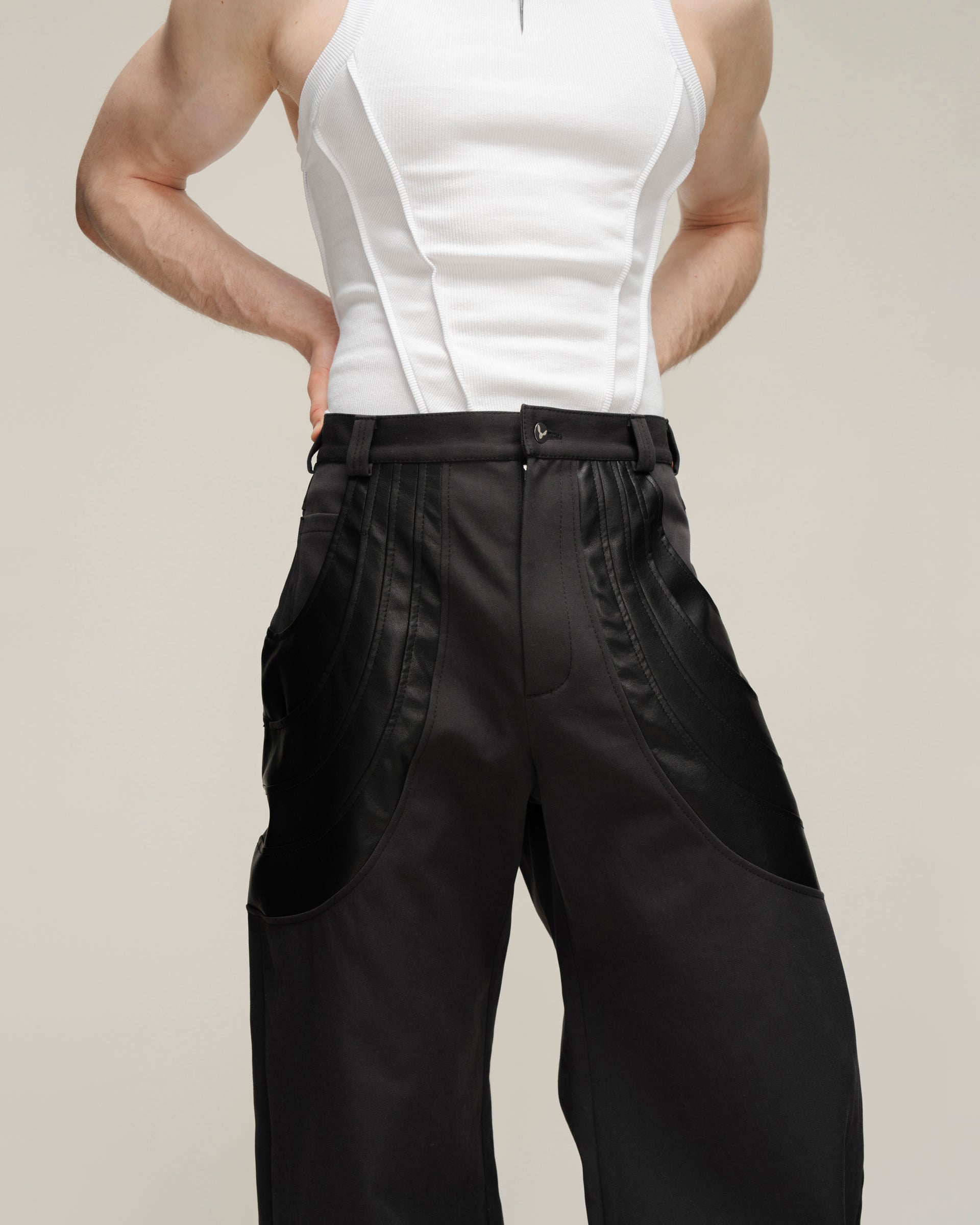 Saturn Black Trousers