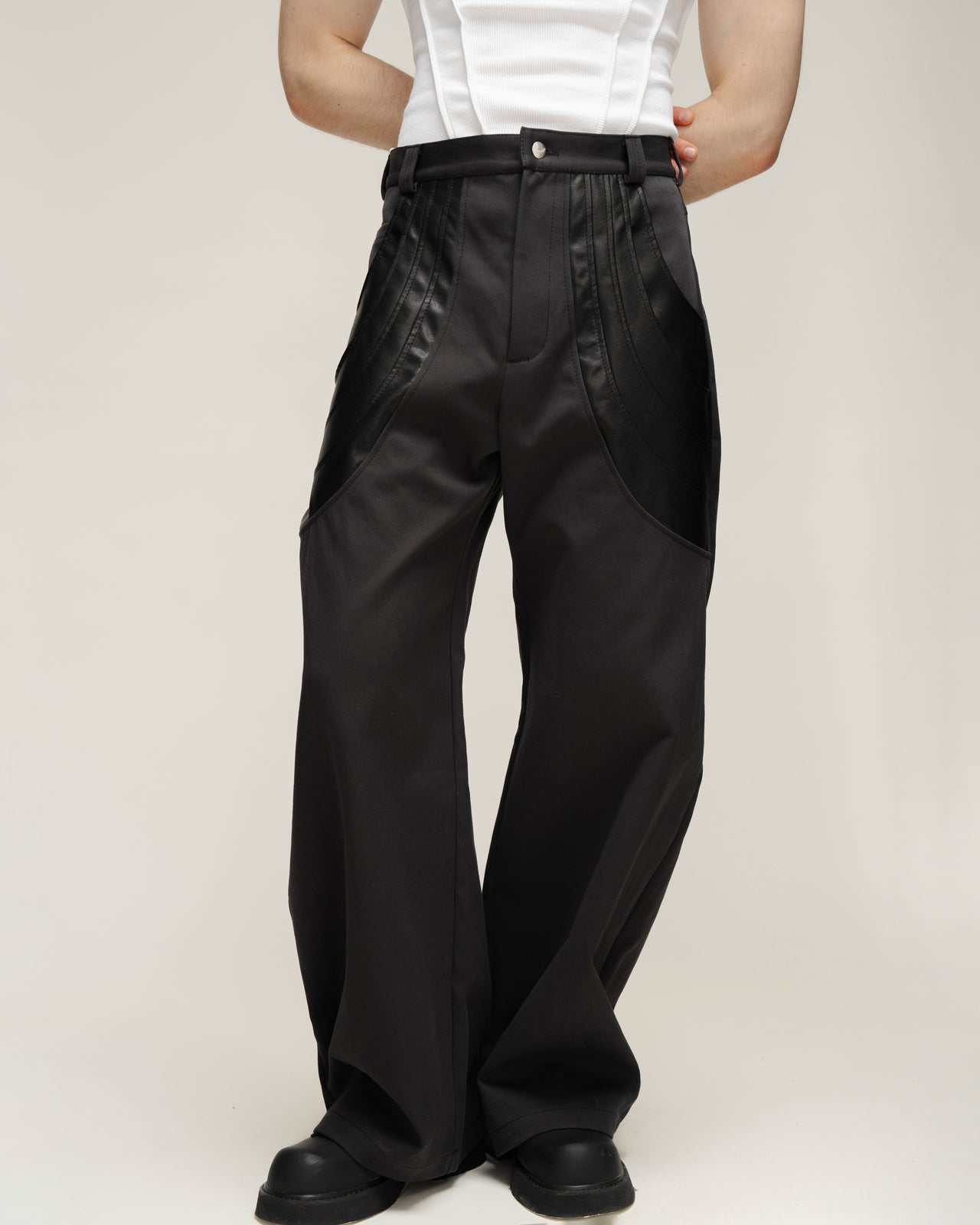 Saturn Black Trousers