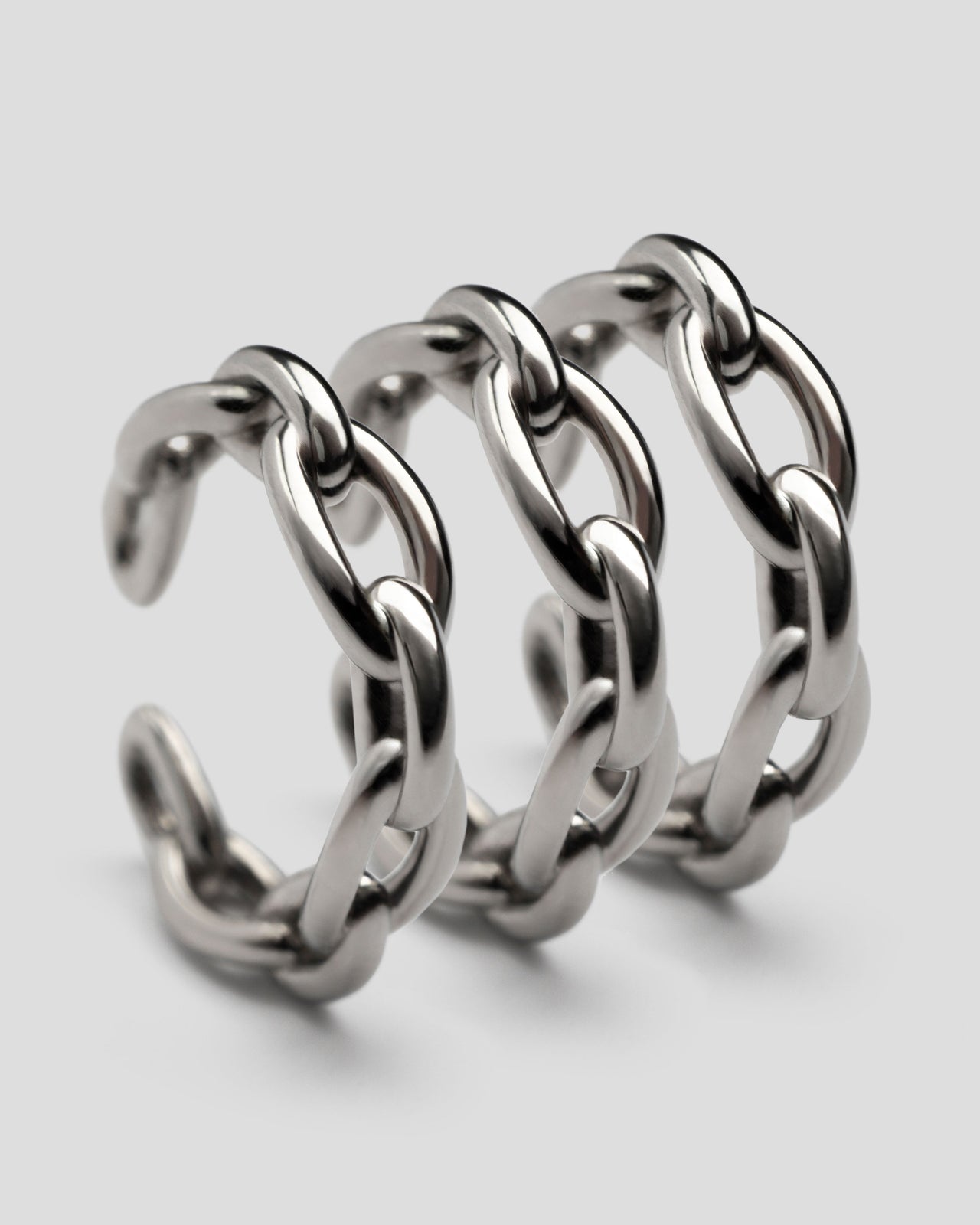 "Chain" Ear Cuffs Set (3-Pack)