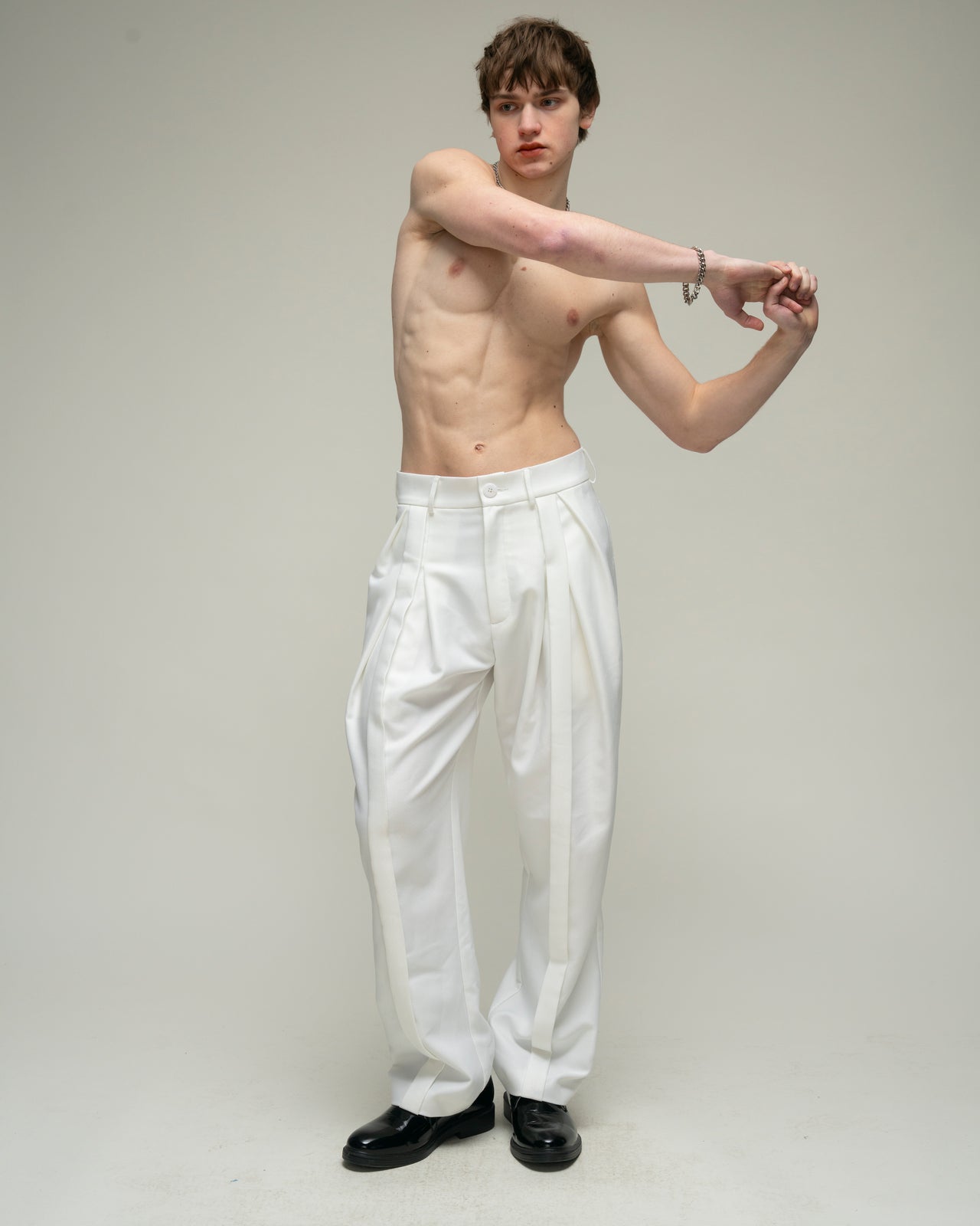 Jazz White Trousers