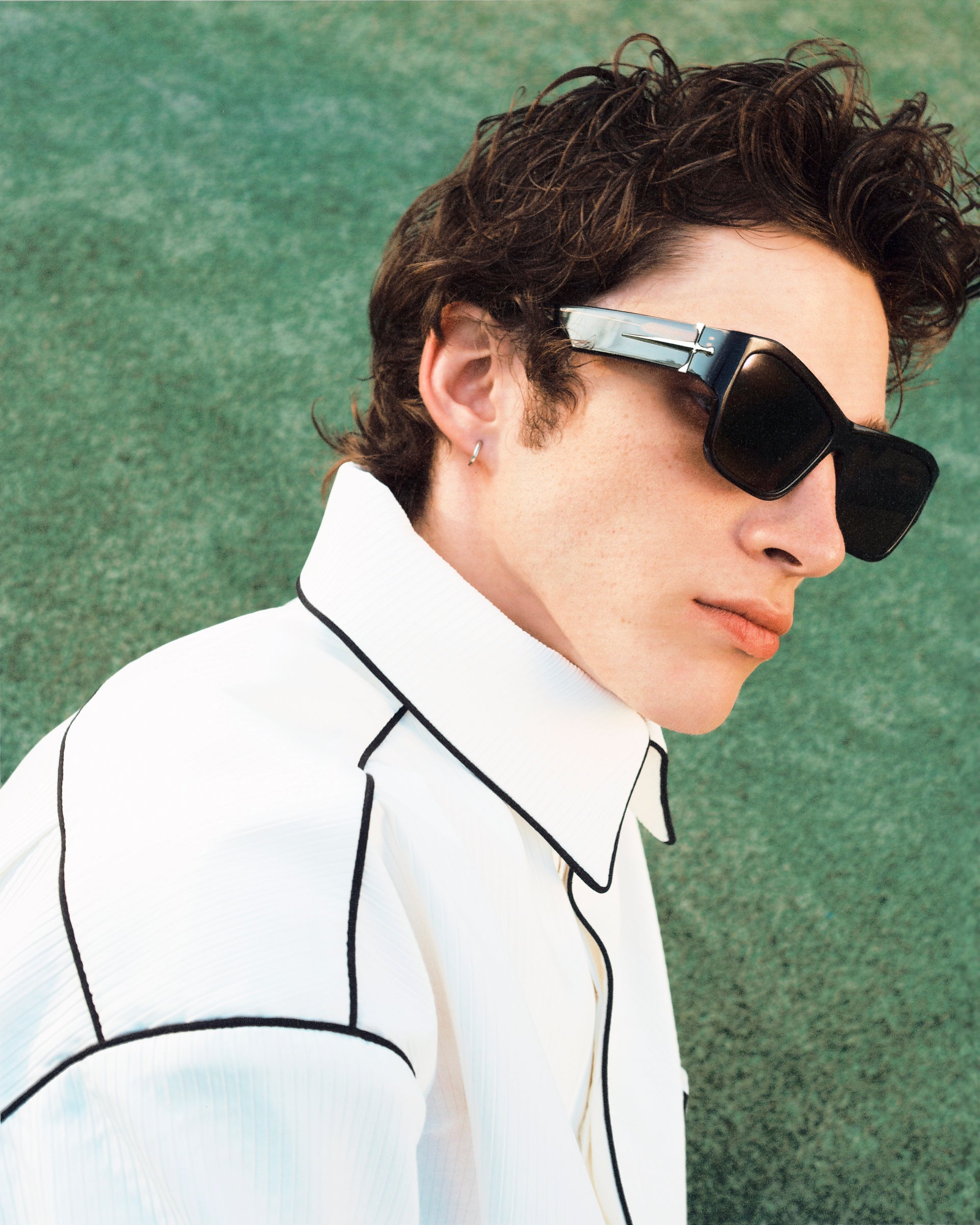 "Matador" Sunglasses Fakoshima x ChernimCherno (Brown-Silver)